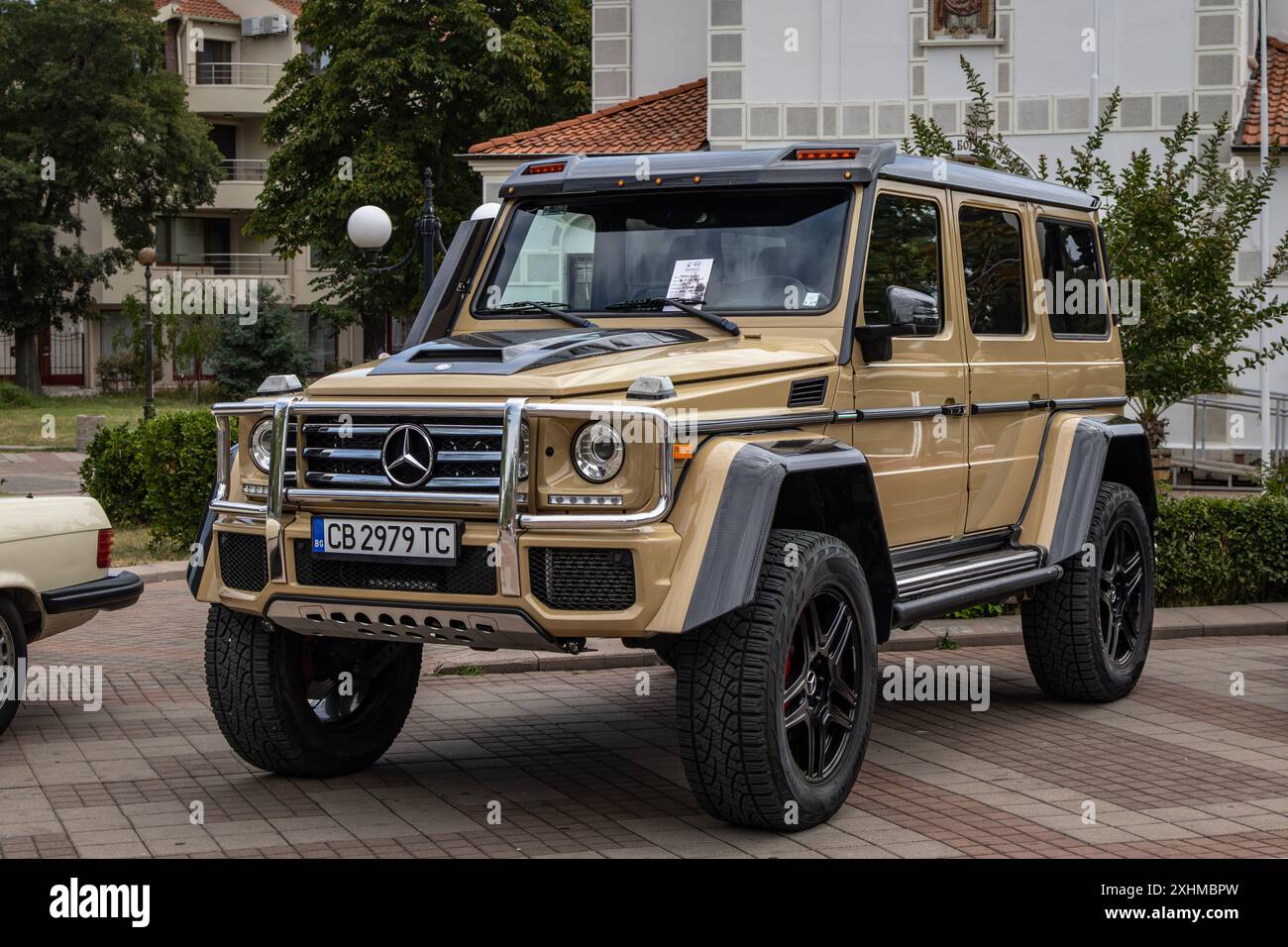 Mercedes G550 2017 on Classic cars event in Pomorie, Bulgaria Stock Photo