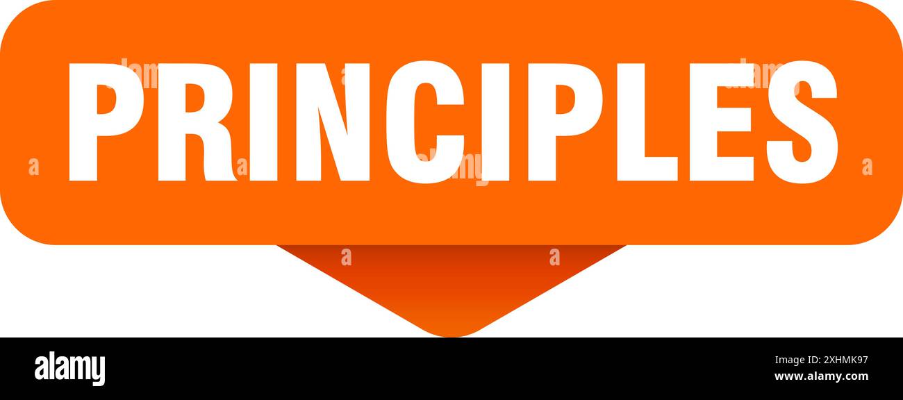 Primnciples Image principles sticker. principles sign on transparent background ...