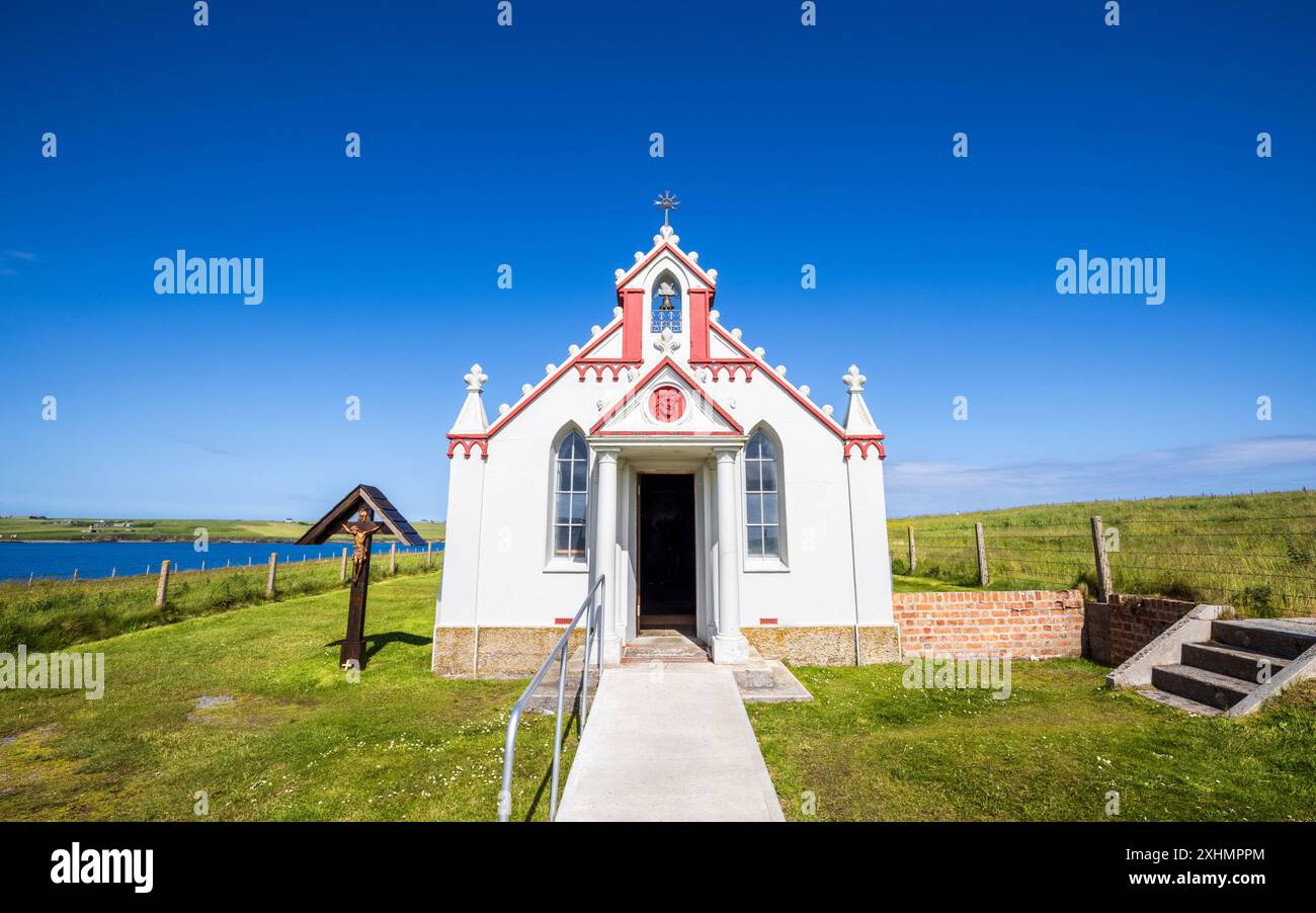 The Italian Chapel, Orkney Islands, North Scotland Stock Photo