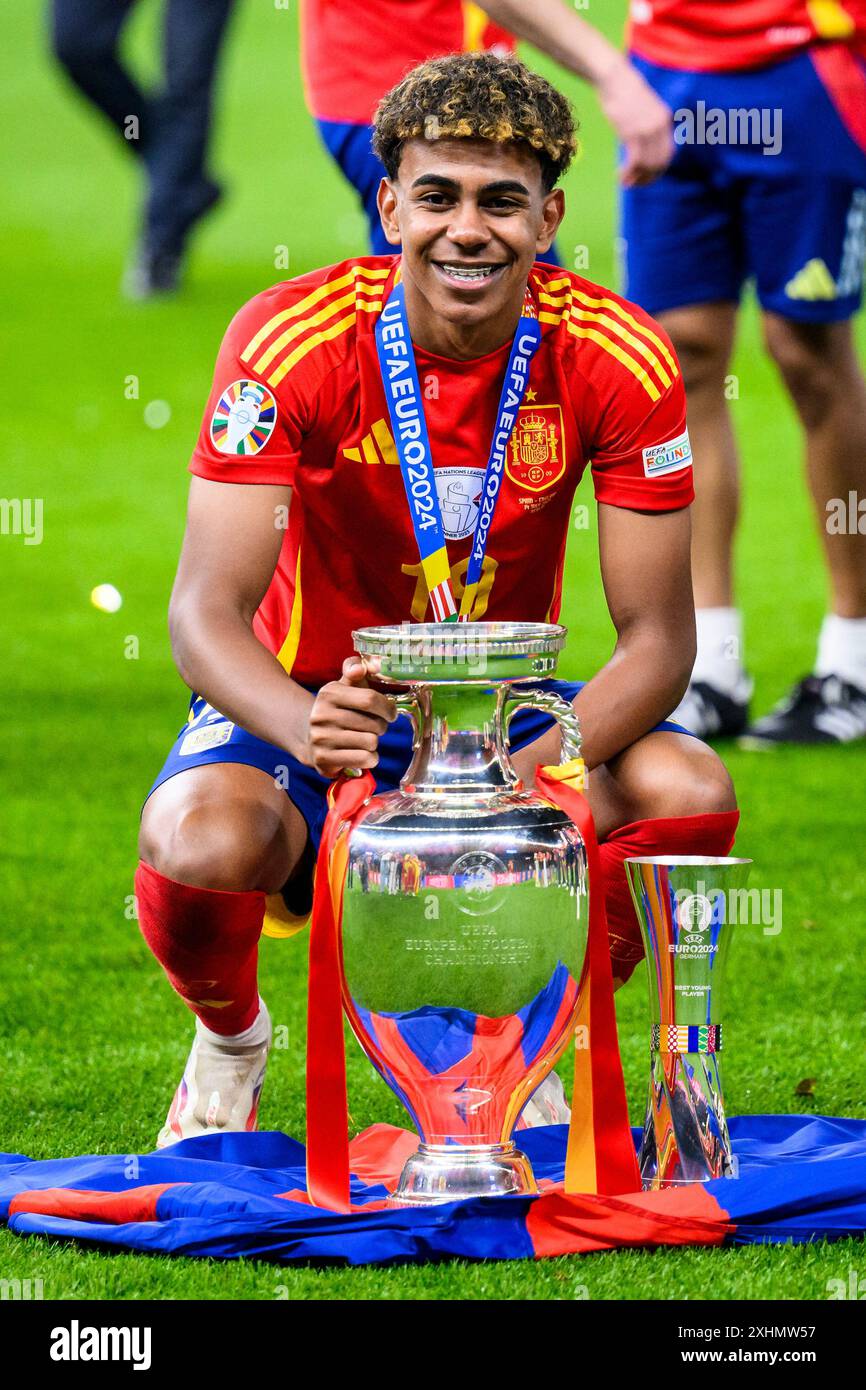 14 July 2024 Berlin Soccer UEFA Euro 2024 European Championship 