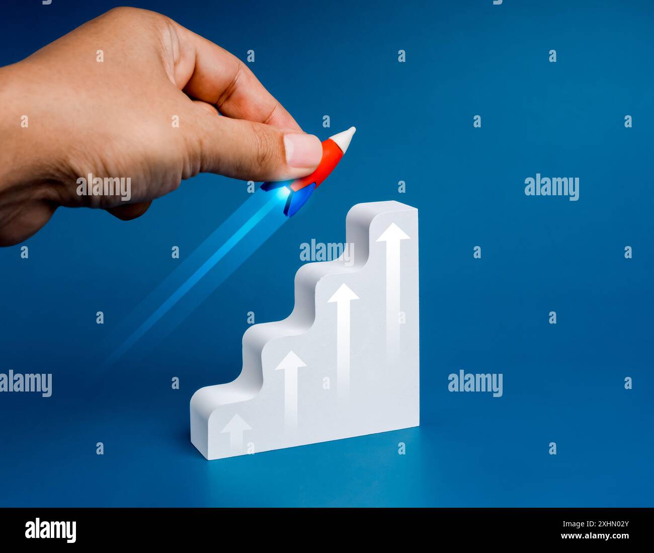 Start up rocket arrow on hi res stock photography and images Alamy