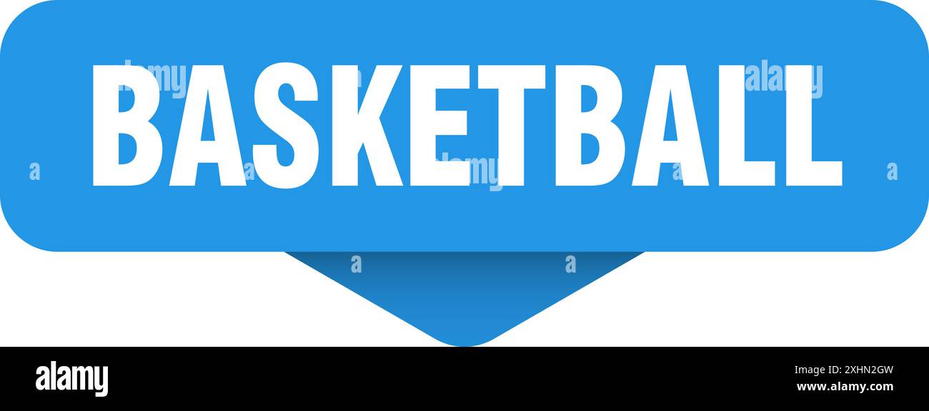 basketball sticker. basketball sign on transparent background ...