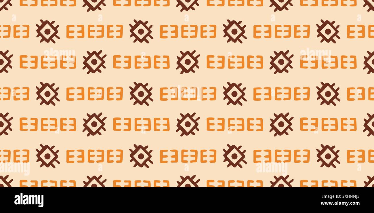 African ethnic seamless pattern. Tribal background Stock Vector Image ...