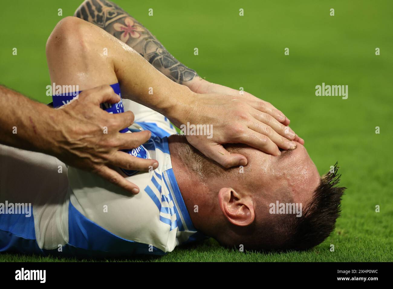 Argentina copa america final messi hi-res stock photography and images ...