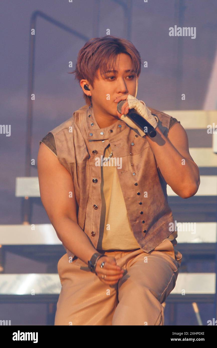 LONDON, ENGLAND JULY 14 2024 Stray Kids performs at BST Hyde Park at Hyde Park on July 14