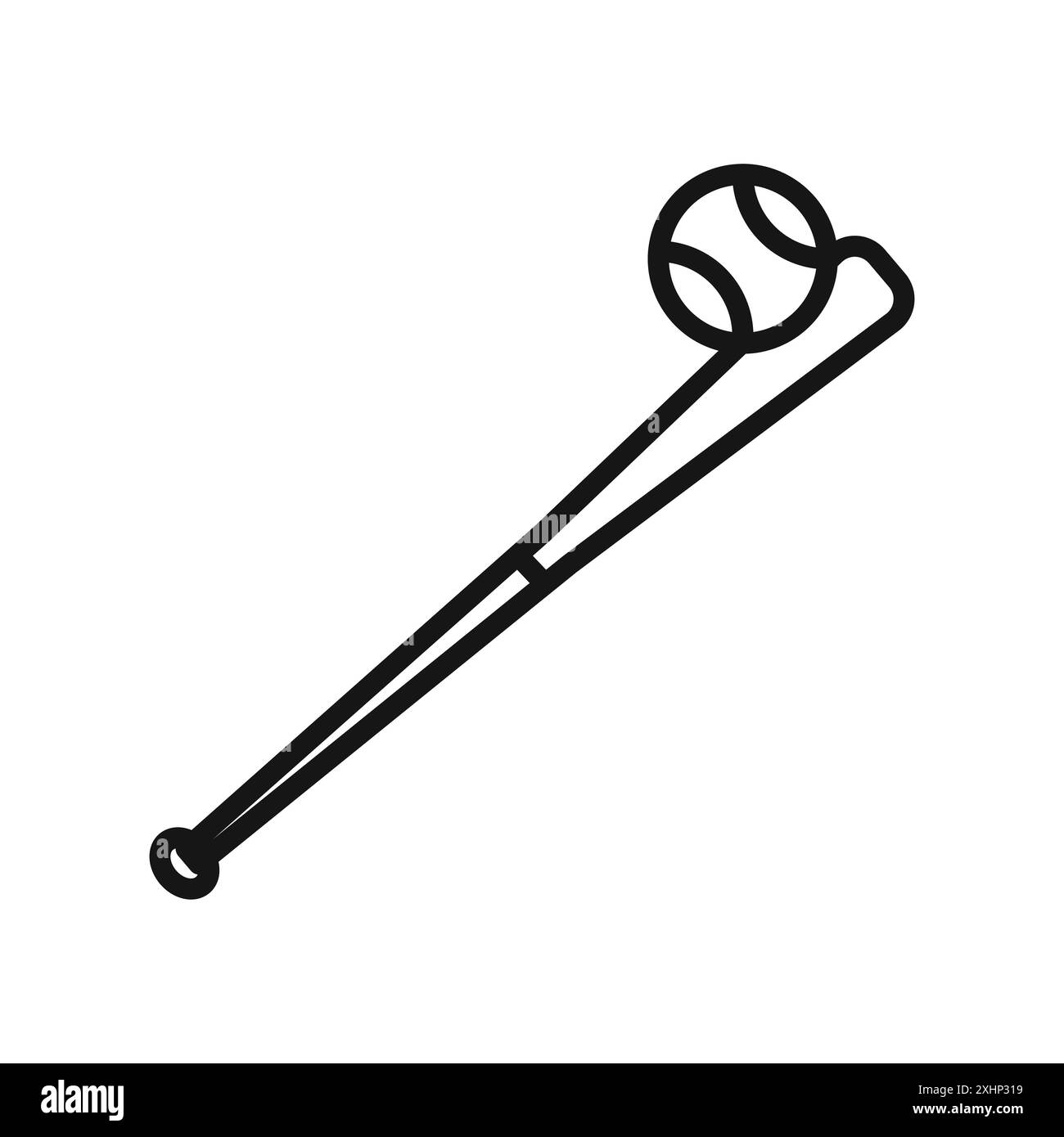 baseball sports icon Black line art vector in black and white outline ...
