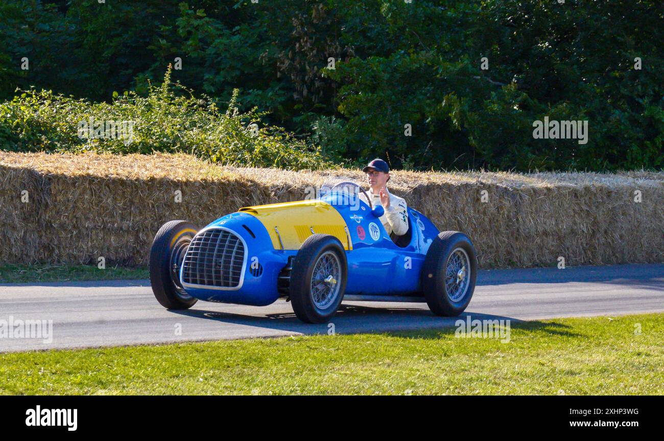 2024 Goodwood Festival of Speed Timed Shootout Finals. 1948 Ferrari