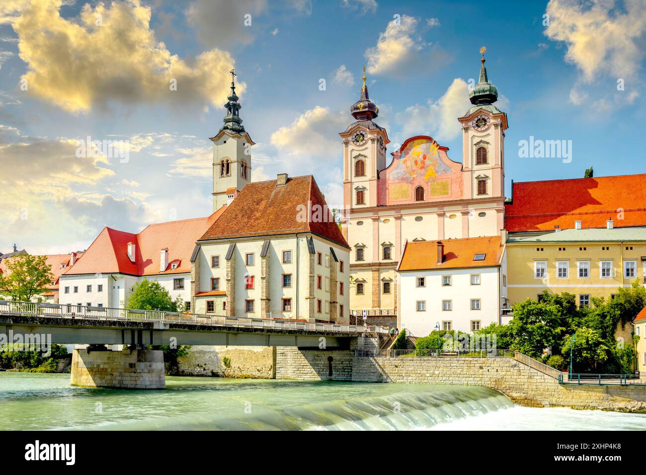 Steyr, Wachau, Austria Stock Photo