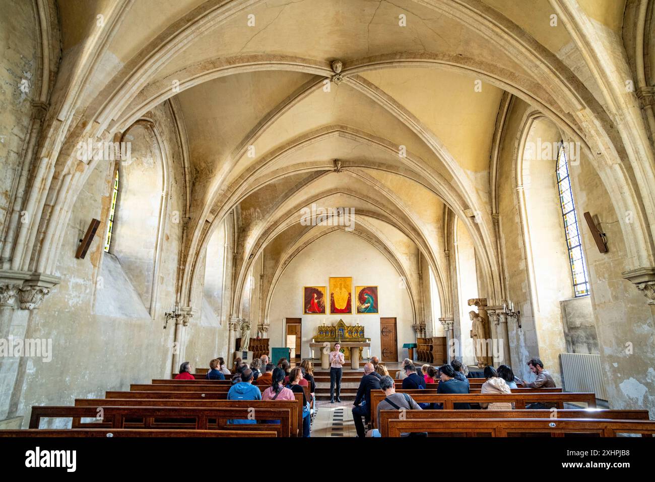 France, Paris, Lycee Henri IV, Chapel of Mercy Stock Photo - Alamy