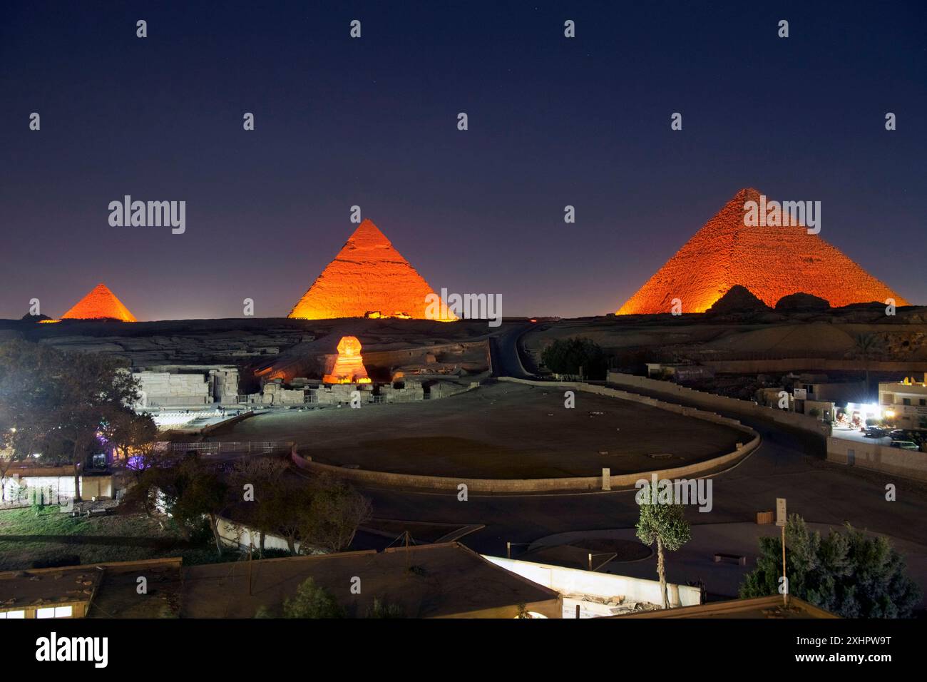 Egypt, Cairo, Giza, listed as World Heritage by UNESCO, the Sphinx in ...