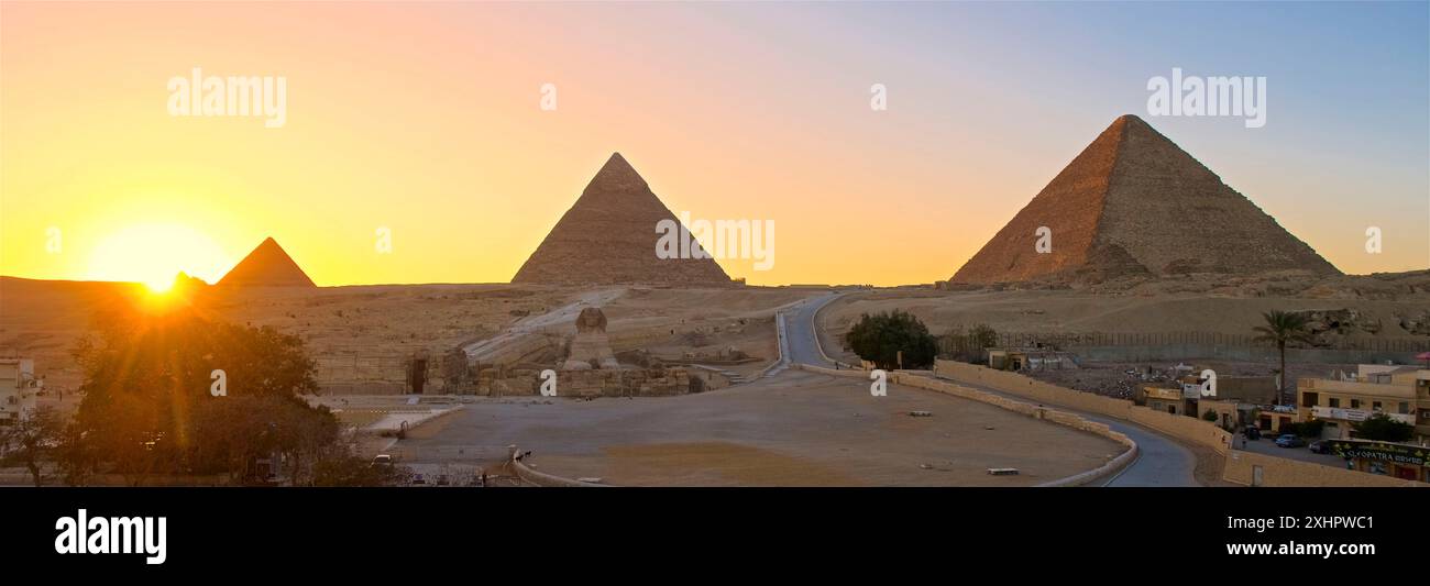 Egypt, Cairo, Giza, listed as World Heritage by UNESCO, the Sphinx in ...