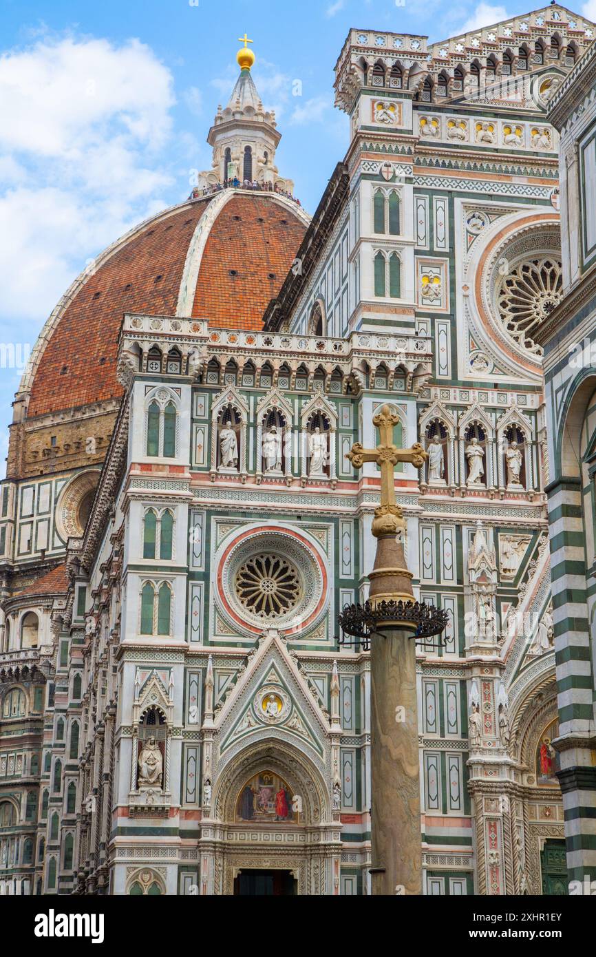Brunelleschis dome duomo cathedral florence hi-res stock photography ...