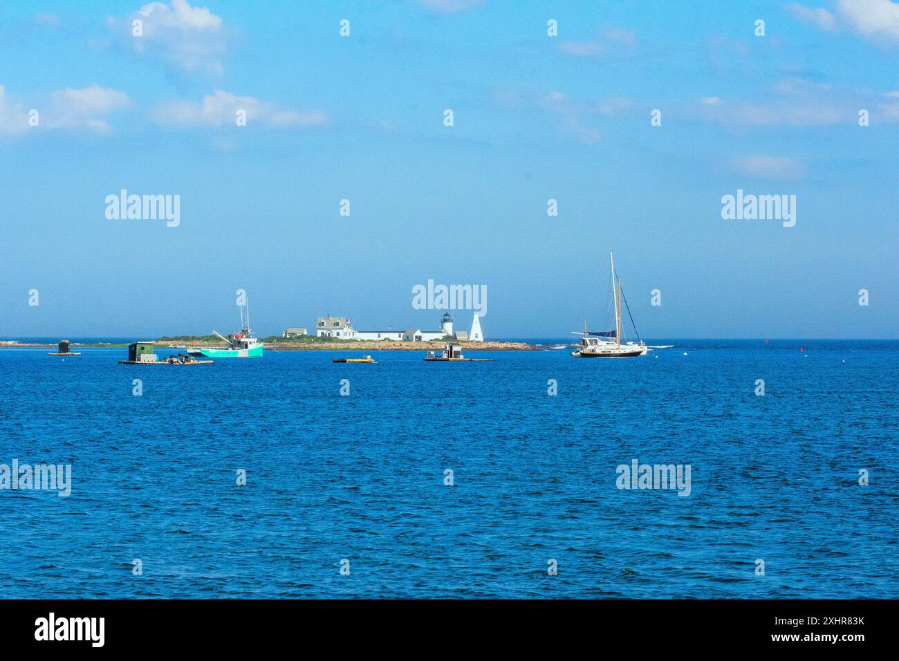 Cape Porpoise Maine is a awesome place to visit Stock Photo Alamy