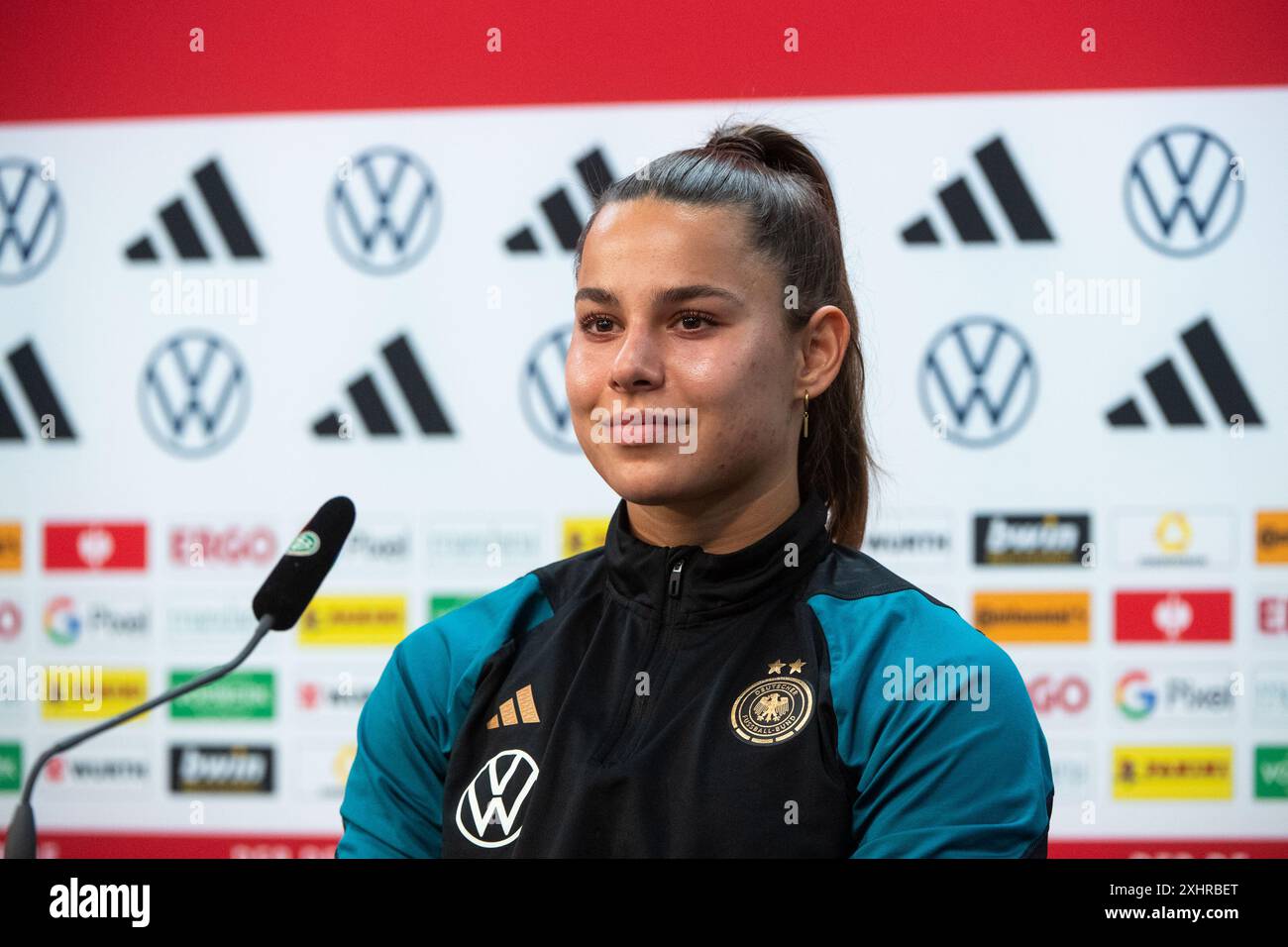 Lena Oberdorf (Deutschland, 06), GER, MD1 Pressekonferenz DFB Frauen