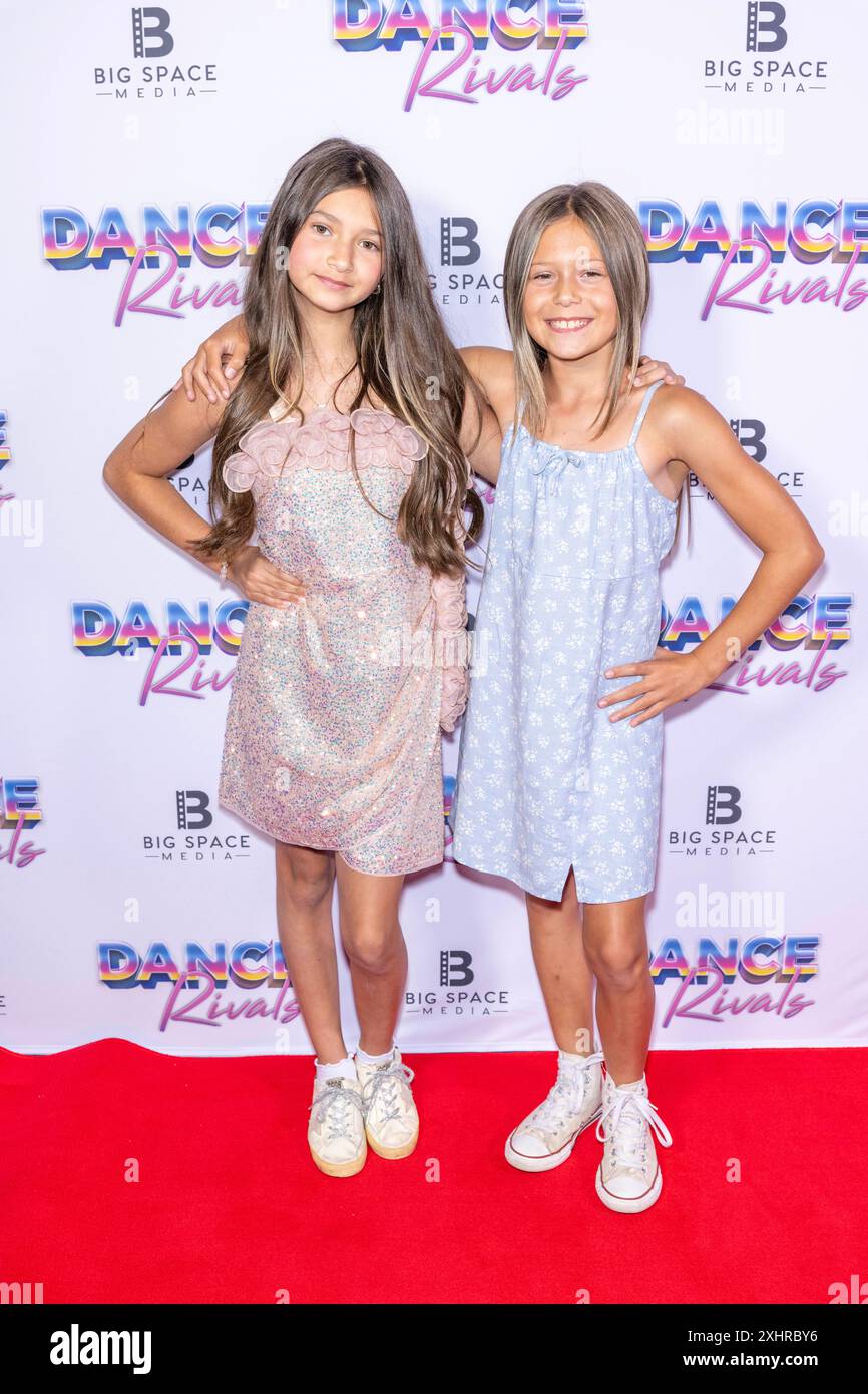 Los Angeles, USA. 14th July, 2024. Actress Lola Armendariz, Actress Dempsey Noel attend Los Angeles Premiere of 'Dance Rivals' at The Saban Theater, Los Angeles, CA, July 14th, 2024 Credit: Eugene Powers/Alamy Live News Stock Photo