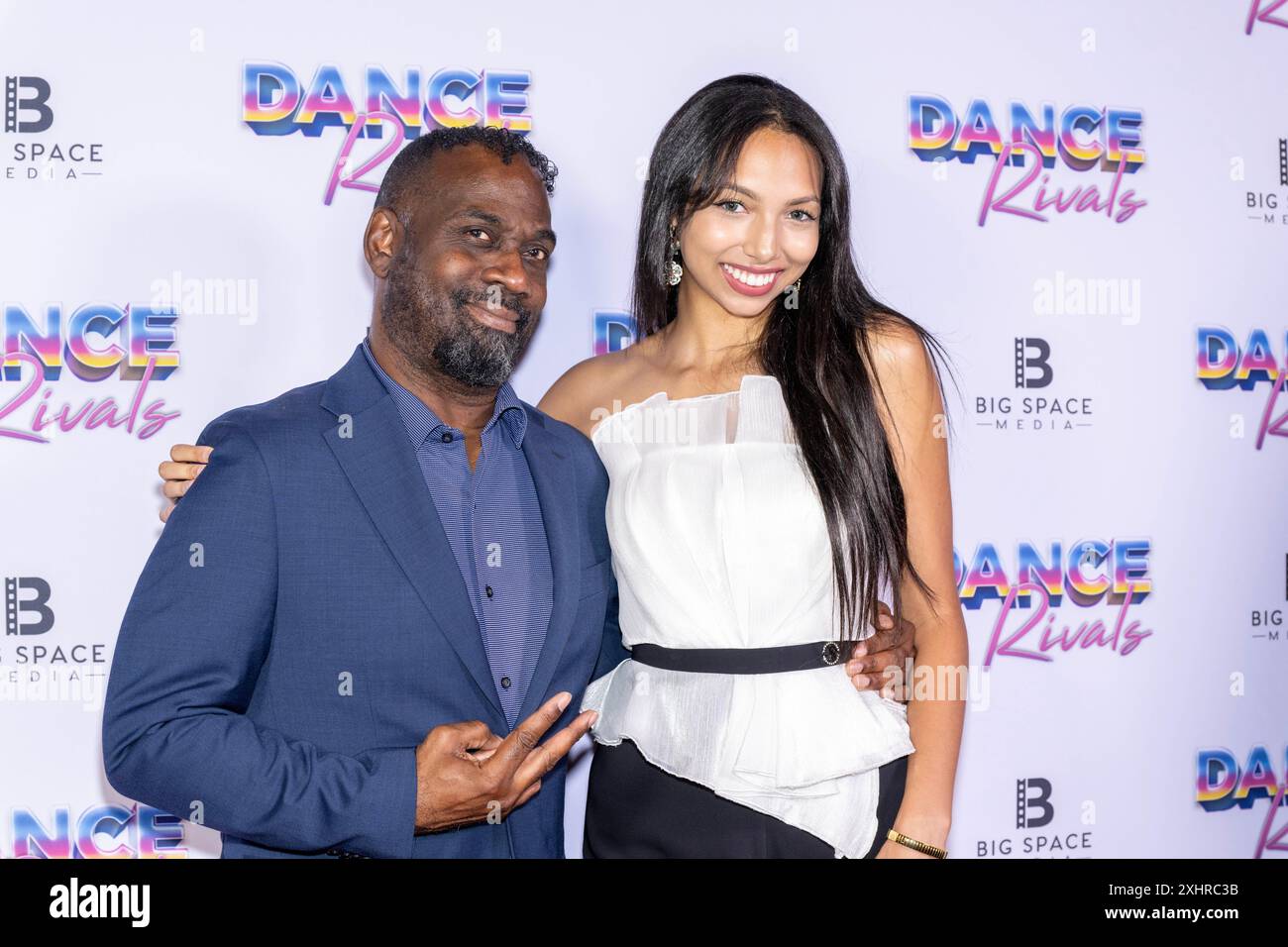Los Angeles, USA. 14th July, 2024. Assoc Producer Drew Lane, Singer ...
