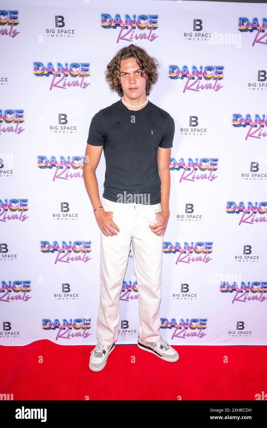 Dance Rivles Los Angeles, USA. 14th July, 2024. Model Julian Farnsworth attends Los ...