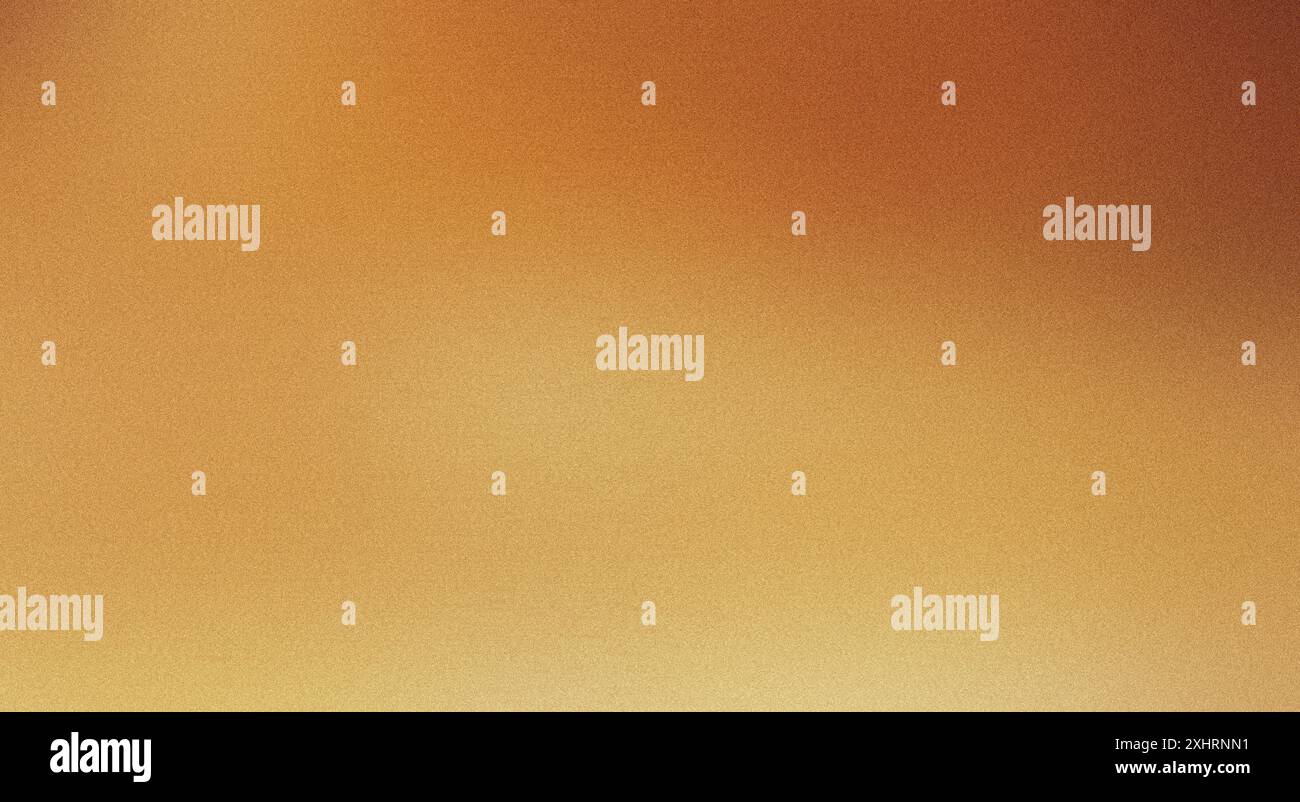 Gold gradient background featuring a subtle grain texture Stock Photo
