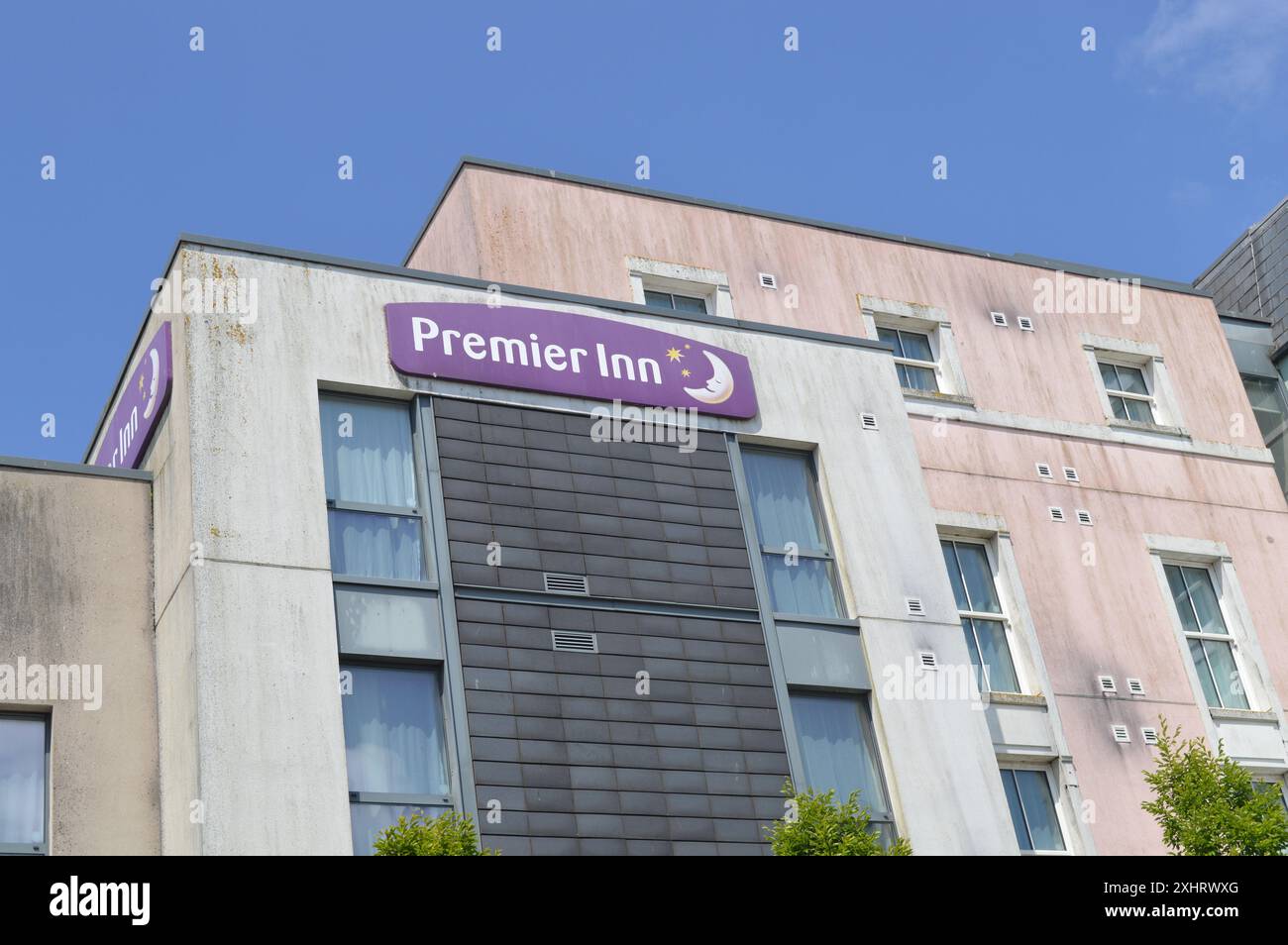 Premier Inn Tenby on White Lion Street. Tenby, Pembrokeshire, Wales, United Kingdom. 5th June 2024. Stock Photo