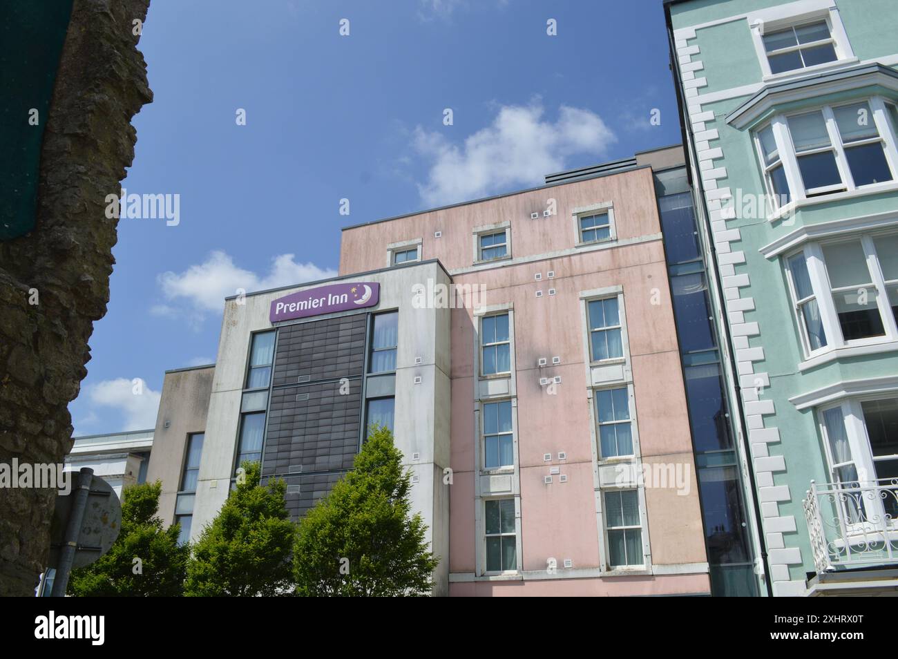 Premier Inn Tenby on White Lion Street. Tenby, Pembrokeshire, Wales, United Kingdom. 5th June 2024. Stock Photo