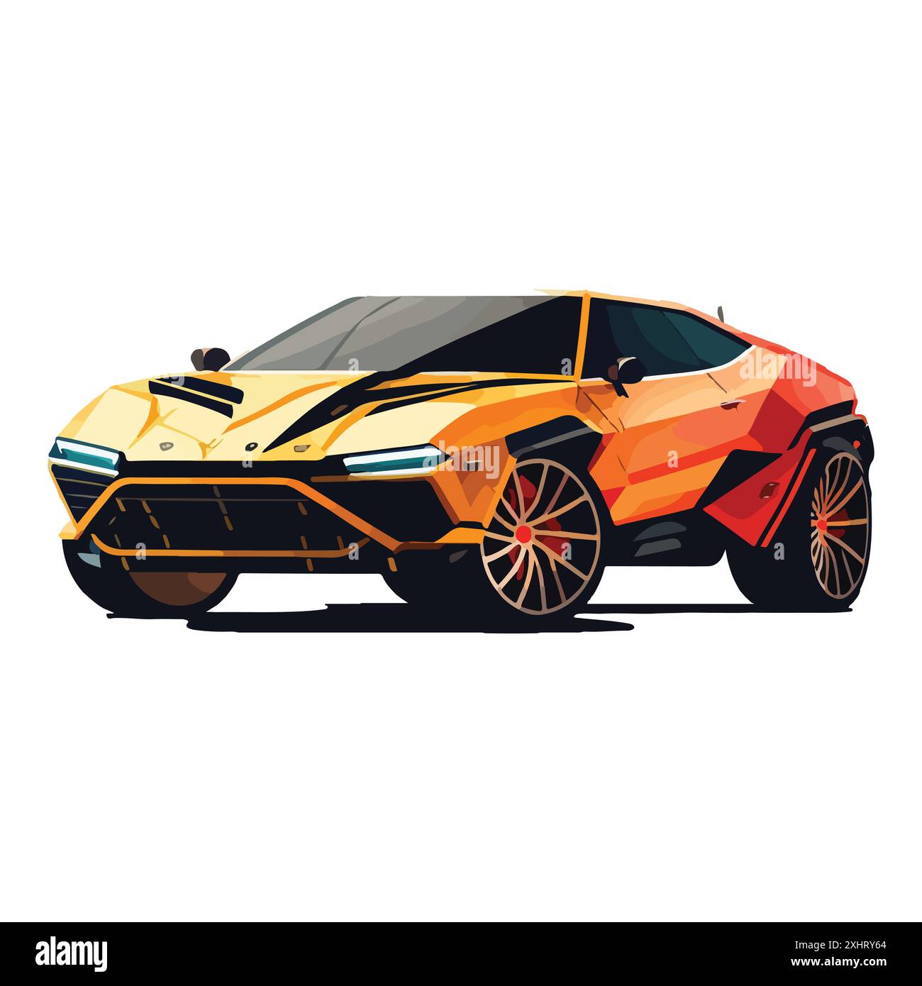 Car Vector Illustration Stock Vector Image & Art - Alamy