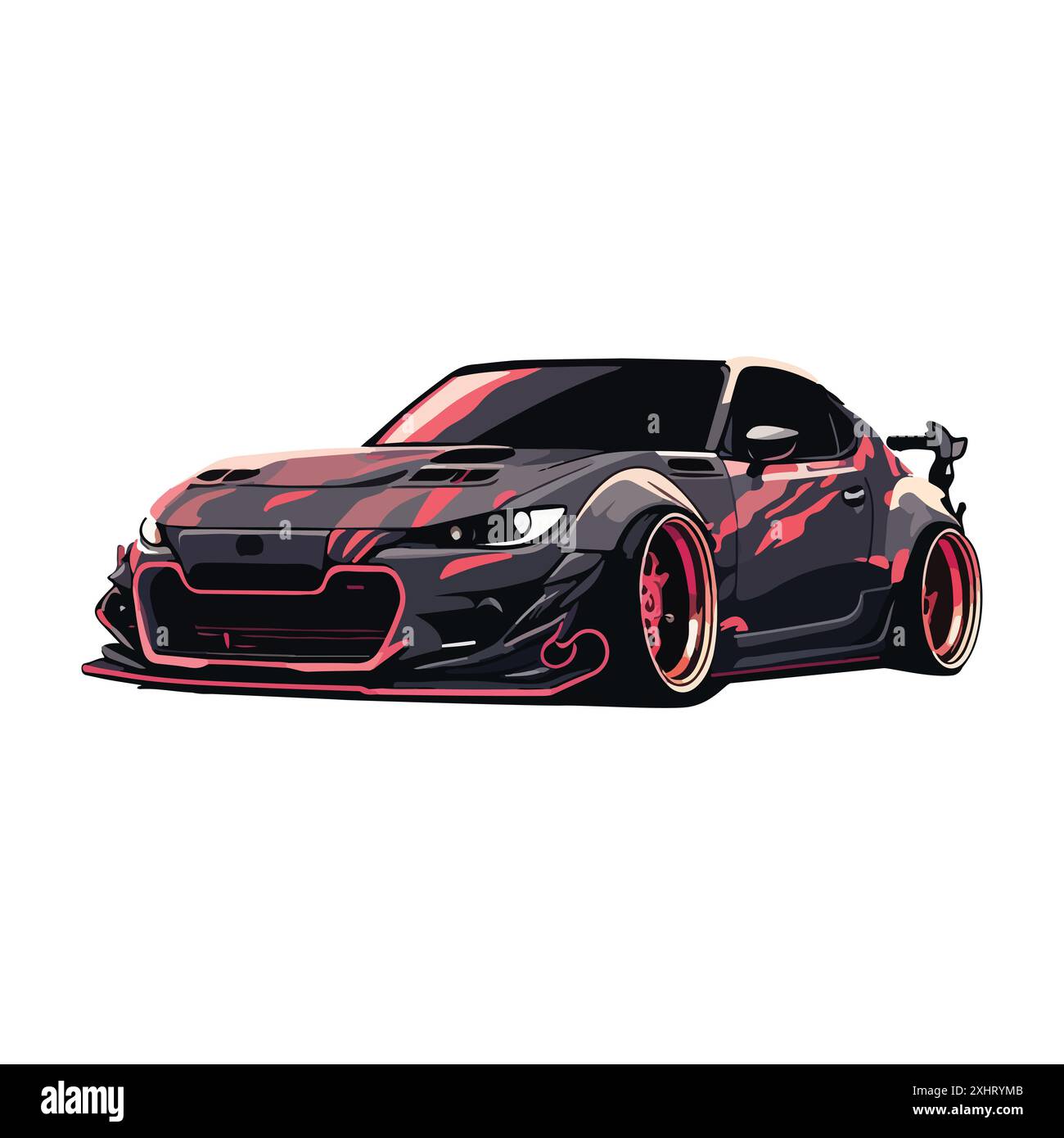 Car Vector Illustration Stock Vector Image & Art - Alamy