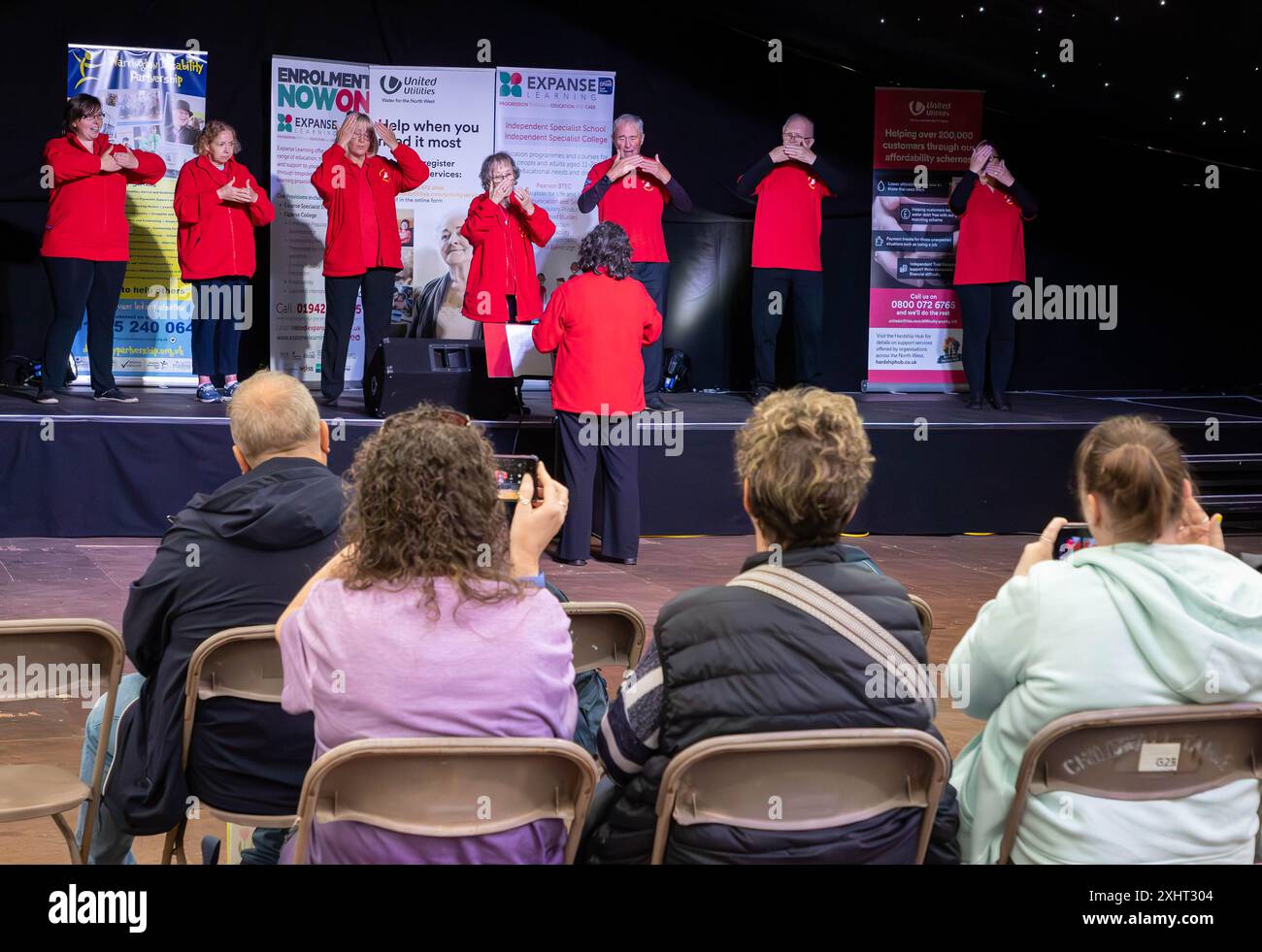 Disability Awareness Day 2024. Warrington BSL Signing Choir performed