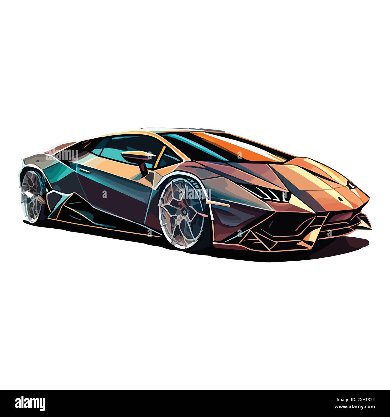 Car Vector Illustration Stock Vector Image & Art - Alamy