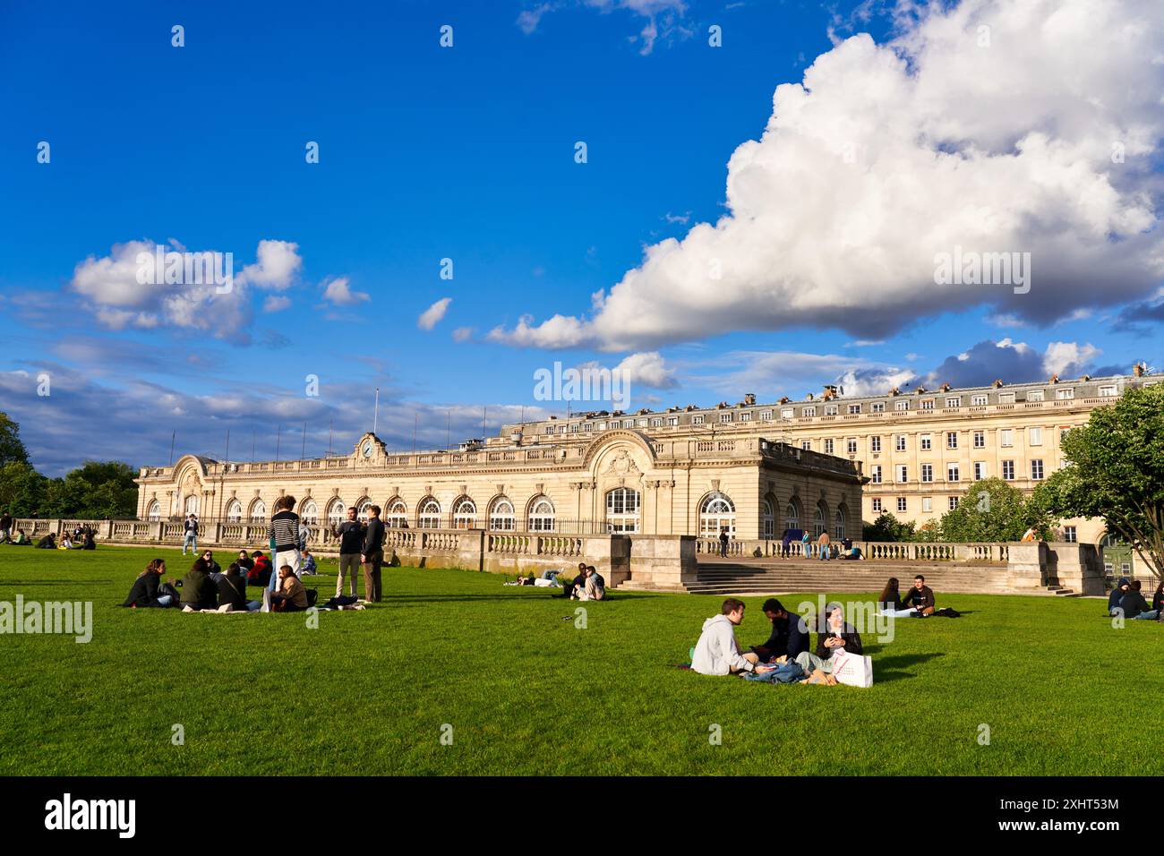 Esplanade des Invalides, Paris, France Stock Photo