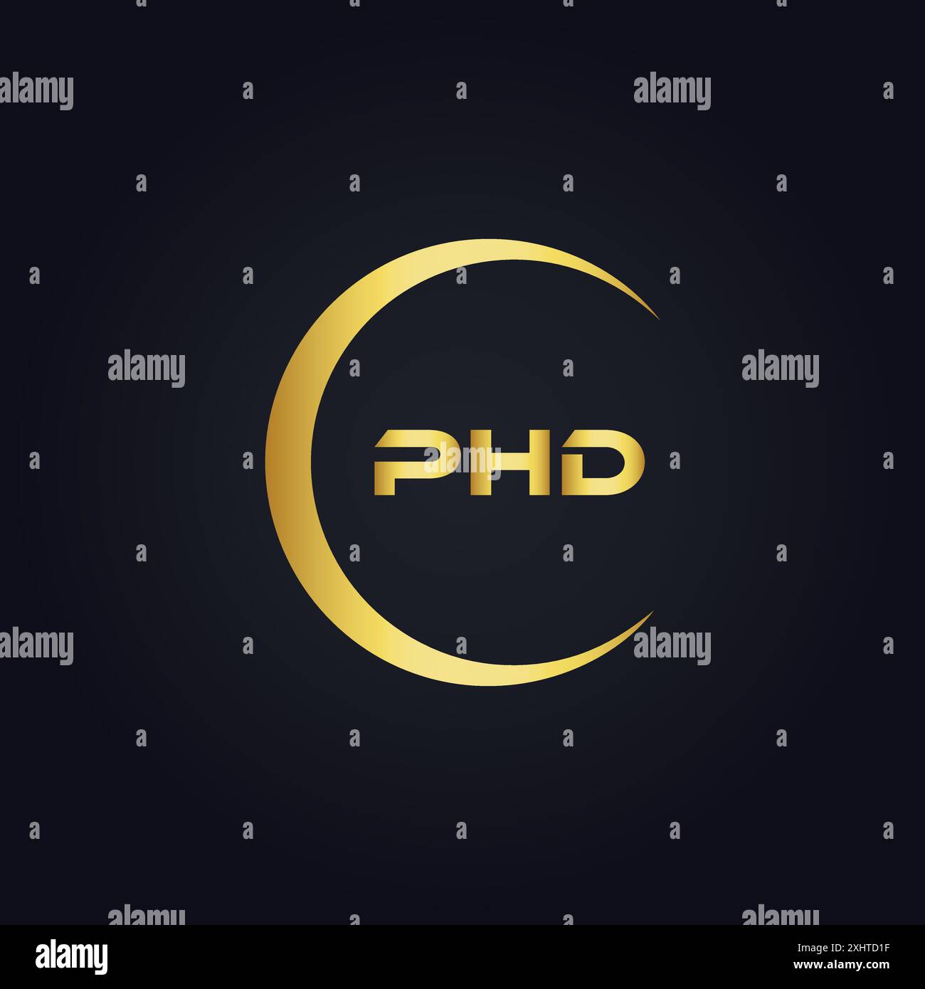 PHD logo. P H D design. White PHD letter. PHD, P H D letter logo design ...