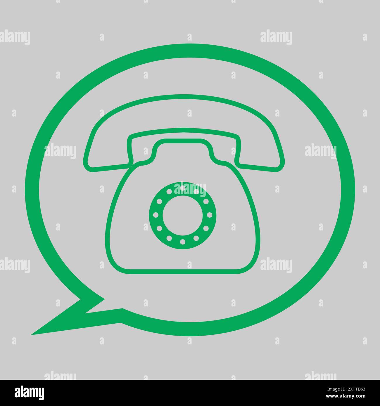 Flat telephone or mobile phone symbol Stock Vector Image & Art - Alamy