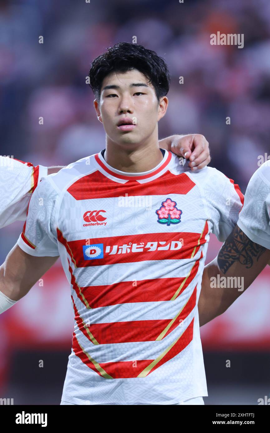 Sendai, Japan. 13th July, 2024. Yoshitaka Yazaki (JPN) Rugby