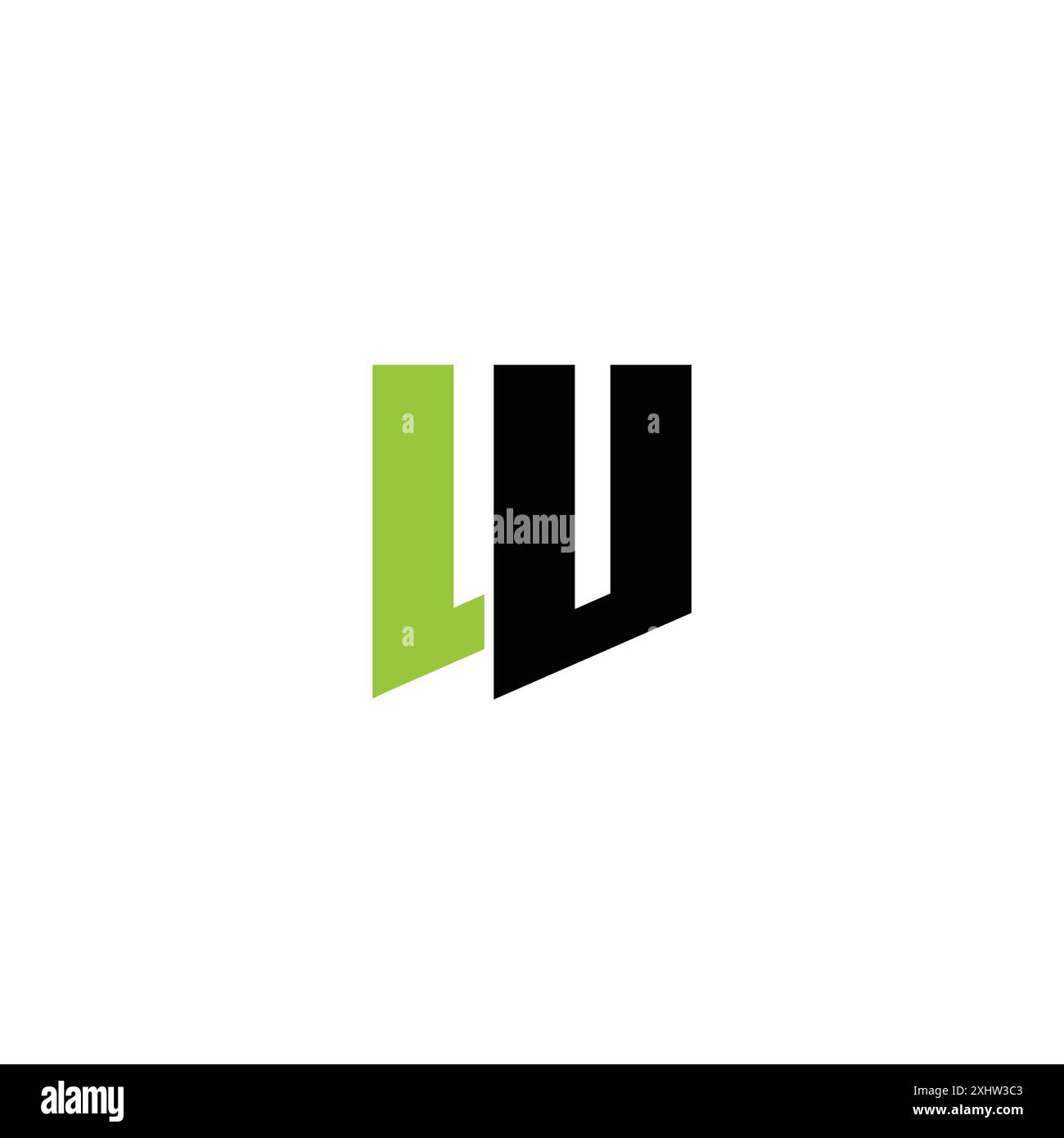 Alphabet Initials logo UW, WU, W and U Stock Vector Image & Art - Alamy