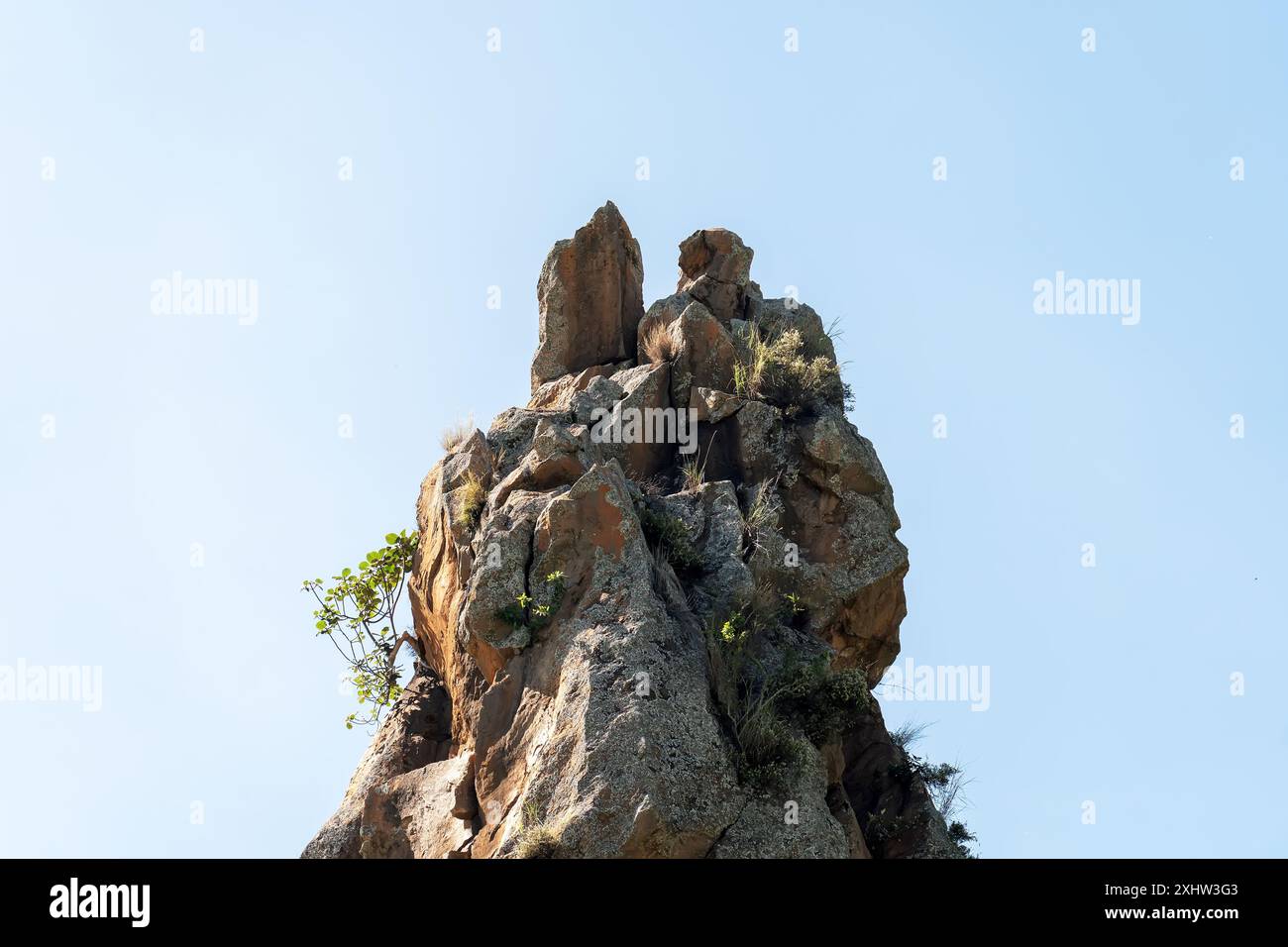 Beautiful blue sky rock hi-res stock photography and images - Alamy