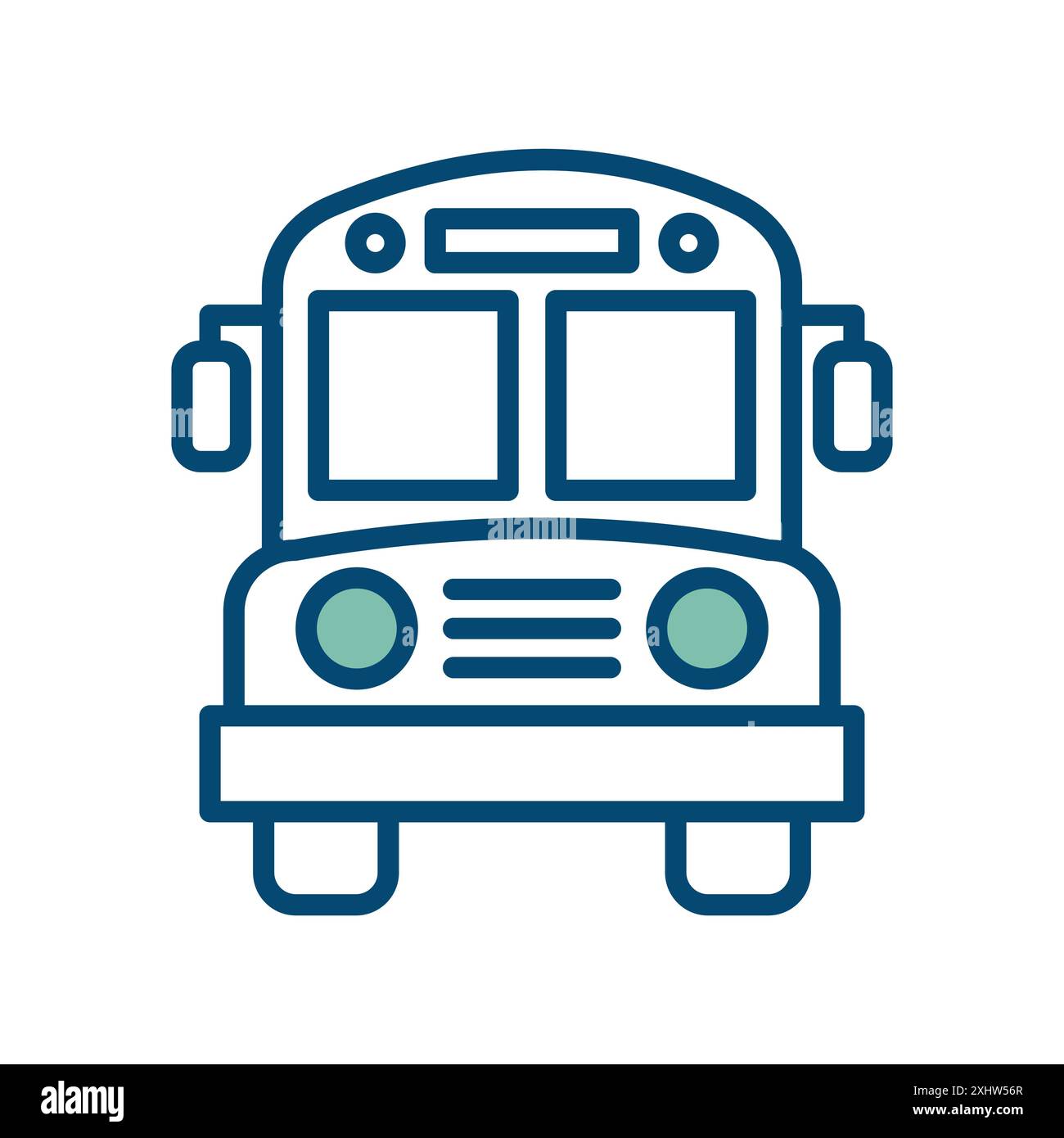 bus icon vector design template in white background Stock Vector