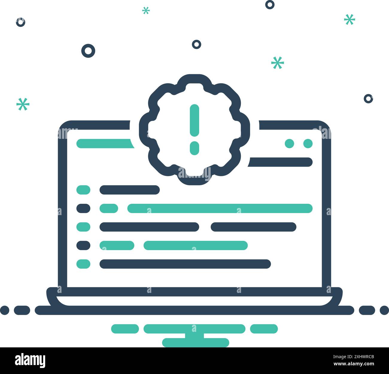 Icon code issue Stock Vector Images - Alamy