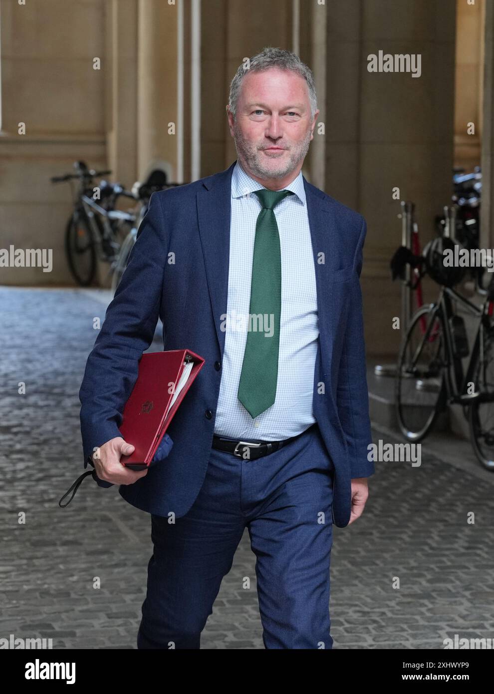 Environment Secretary Steve Reed arriving in Downing Street, London ...
