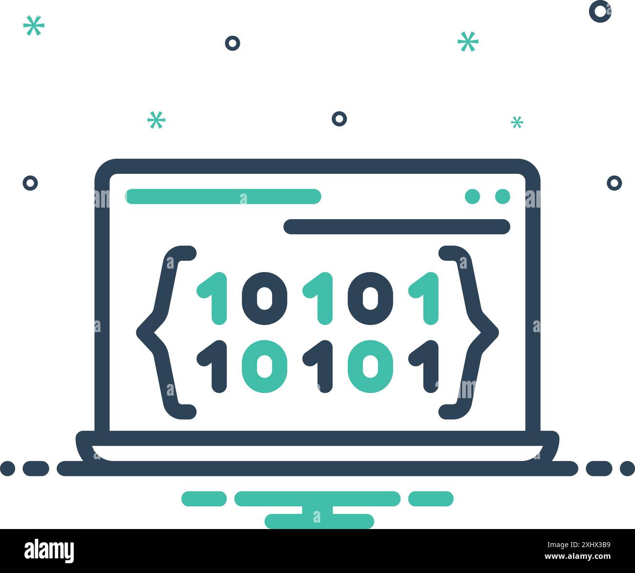 Binary bit hi-res stock photography and images - Alamy