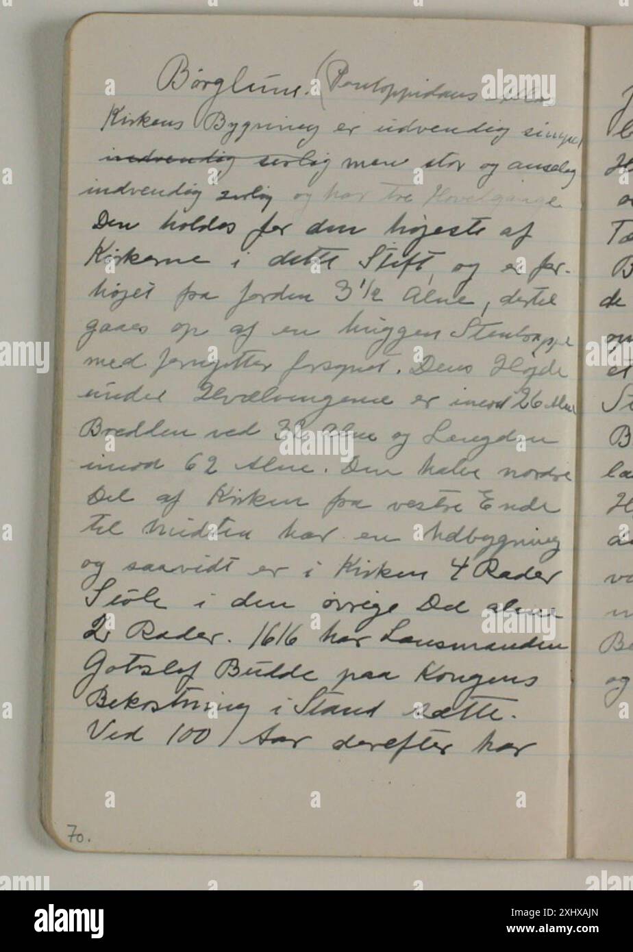 Note regarding Børglum Monastery. Transcript of Pontoppidan's Danish ...