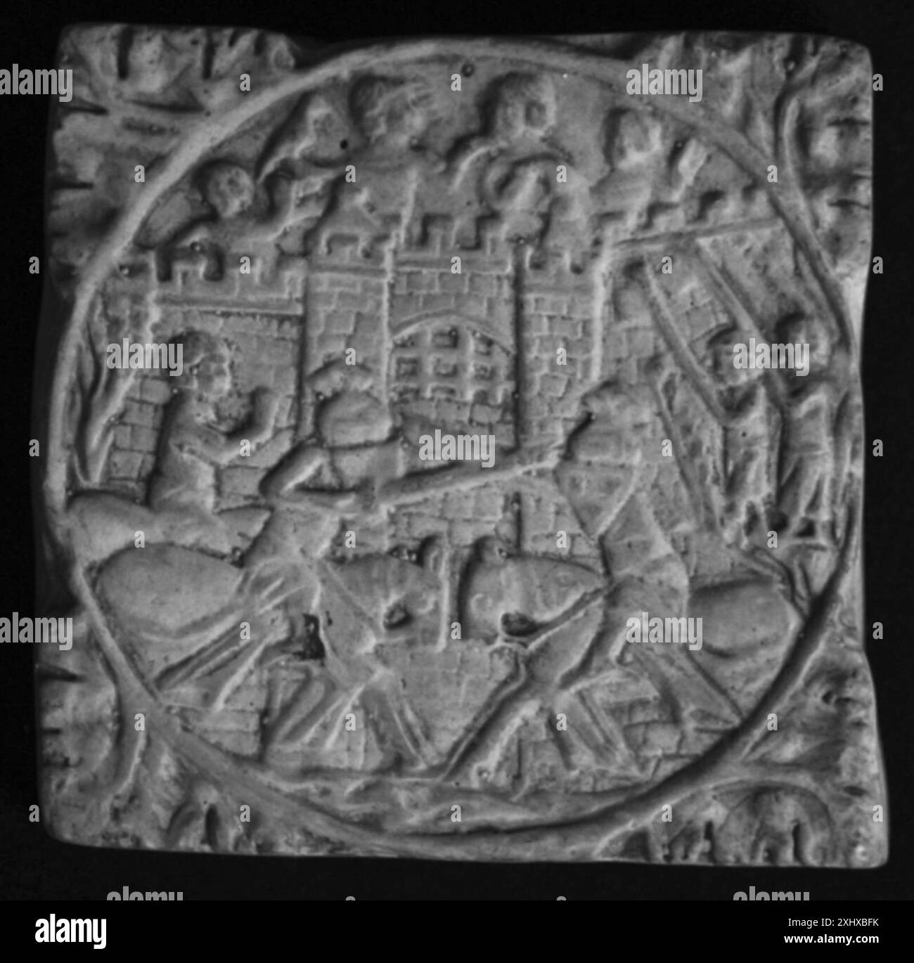 Bottom motif Black and White Stock Photos Images Alamy