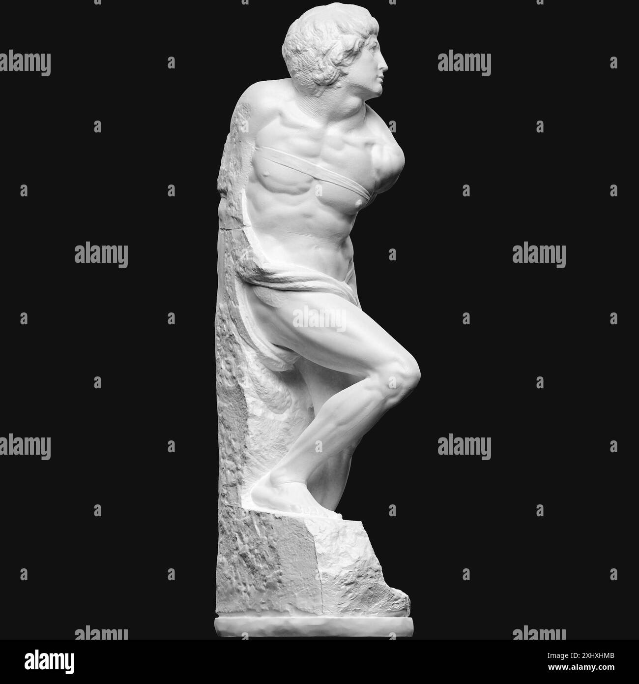 Rebellious Slave Michelangelo Buonarroti 1475 - 1564 Statue Rebellious ...