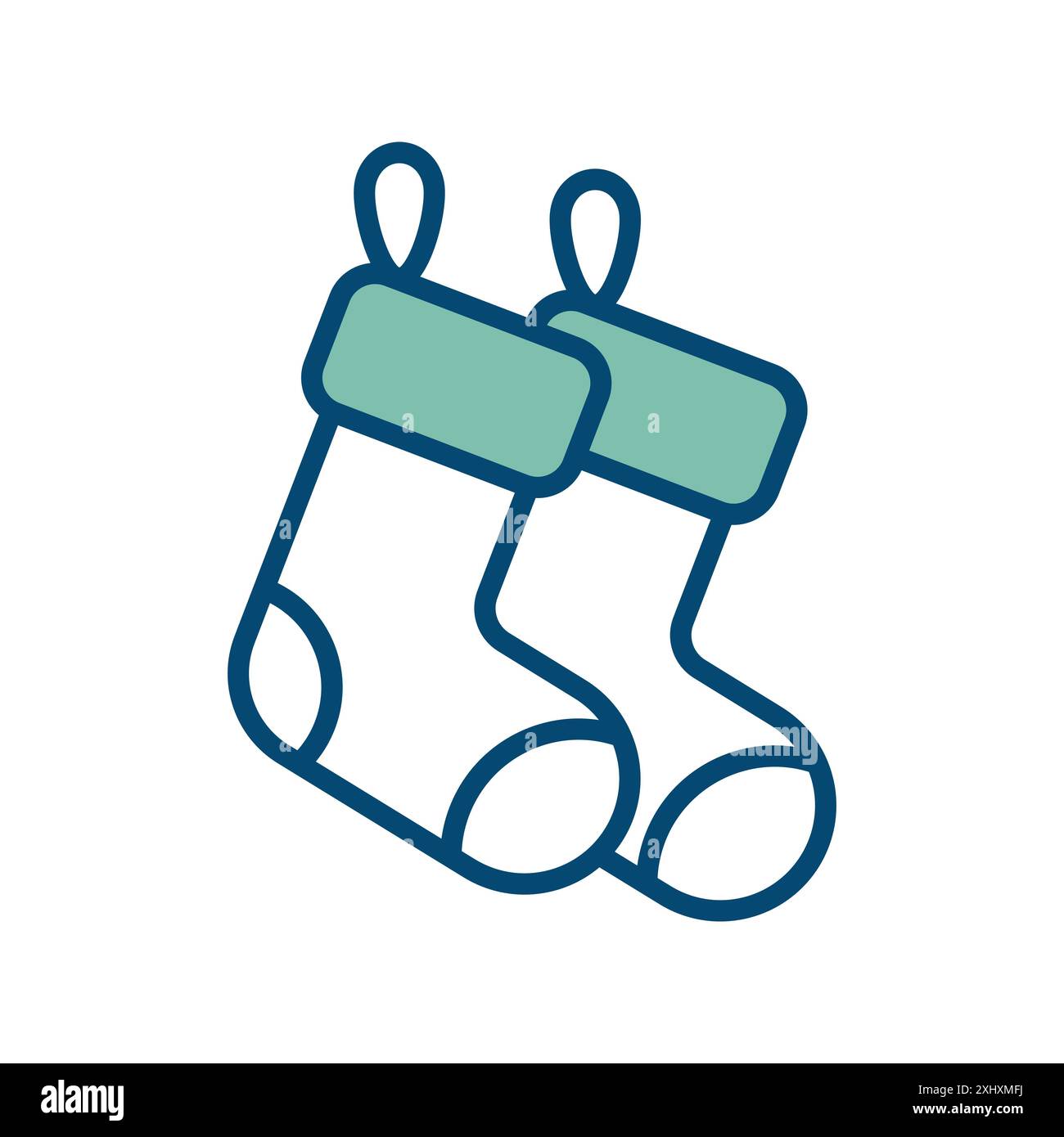 christmas shocks icon vector design template in white background Stock ...