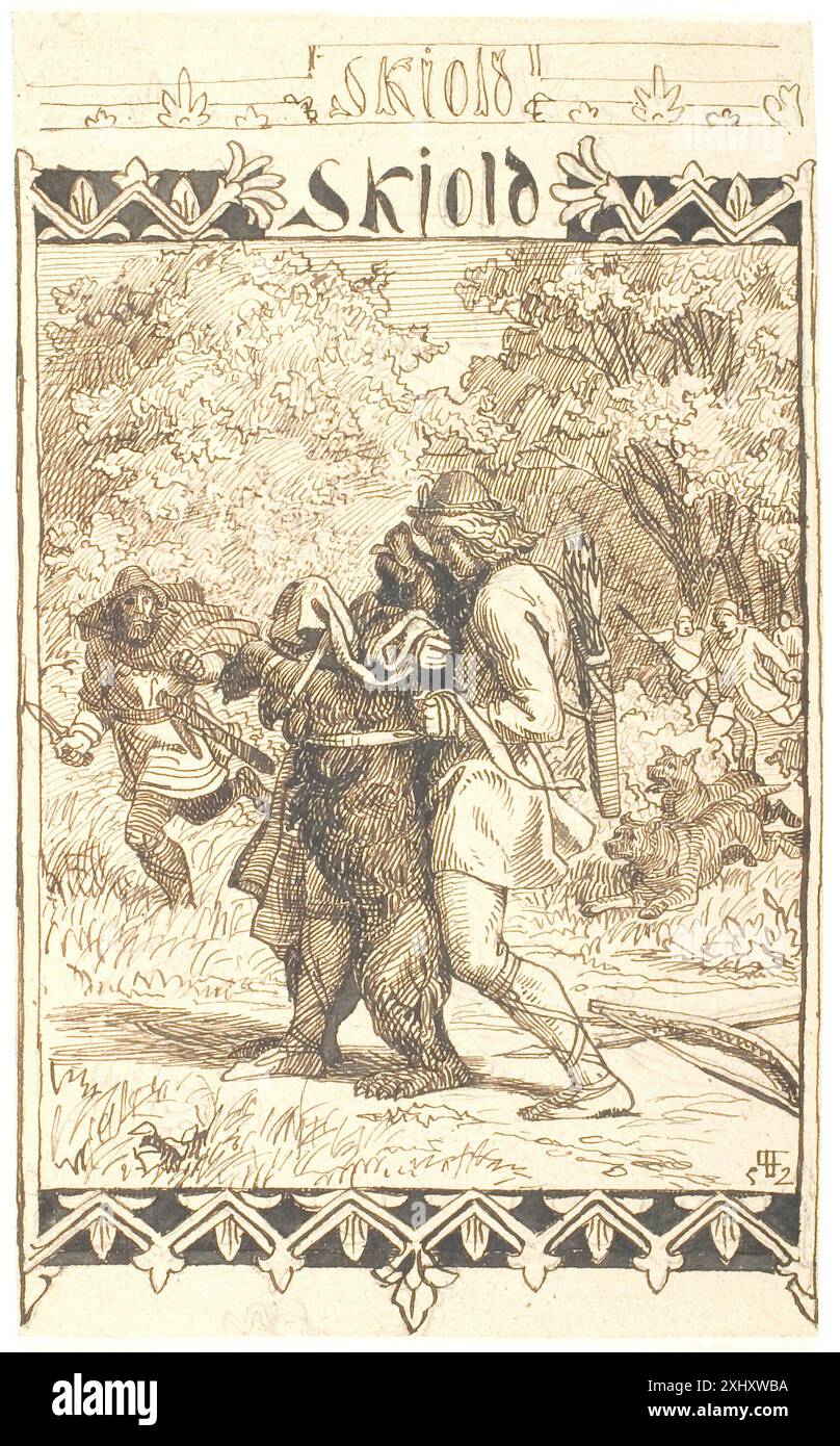 Viggo Herman Rosenbaum, Julius 1848 - 1929 Etching, Print Danske ...