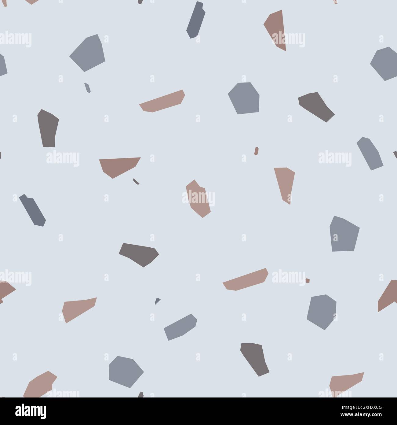 Terrazzo imitation seamless pattern. Realistic marble texture with ...