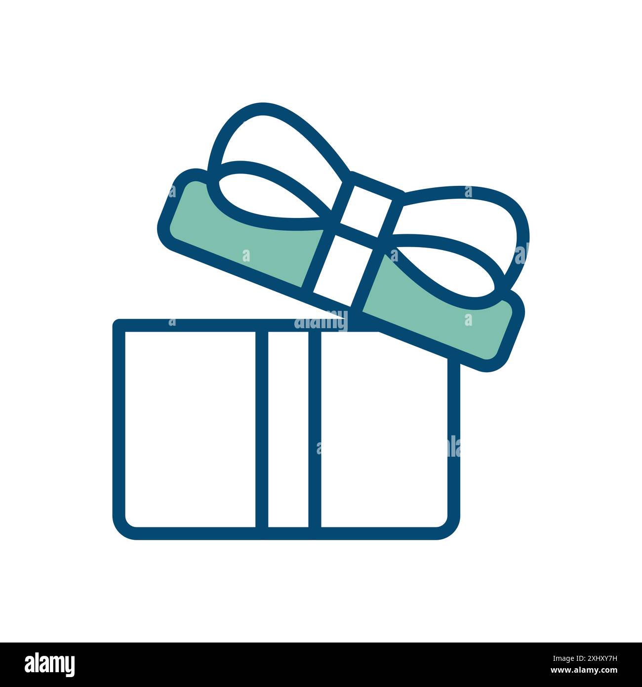 gift icon vector design template in white background Stock Vector