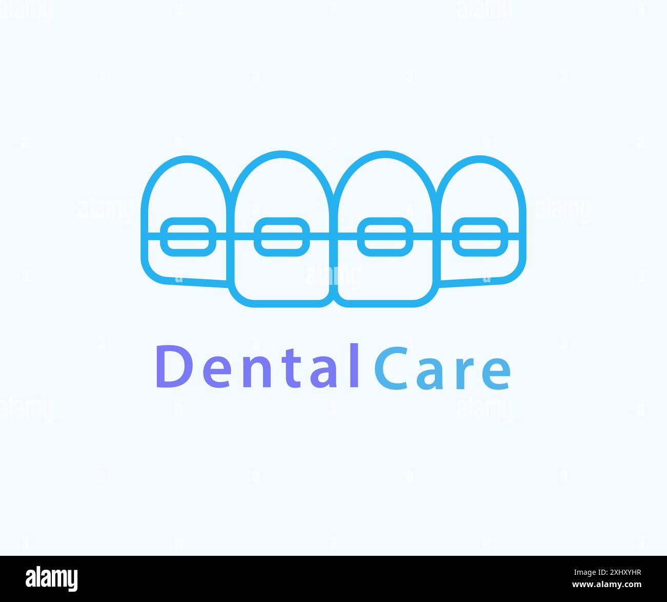 Modern Dentist logo design Dental care clinic icon Stock Vector Image ...