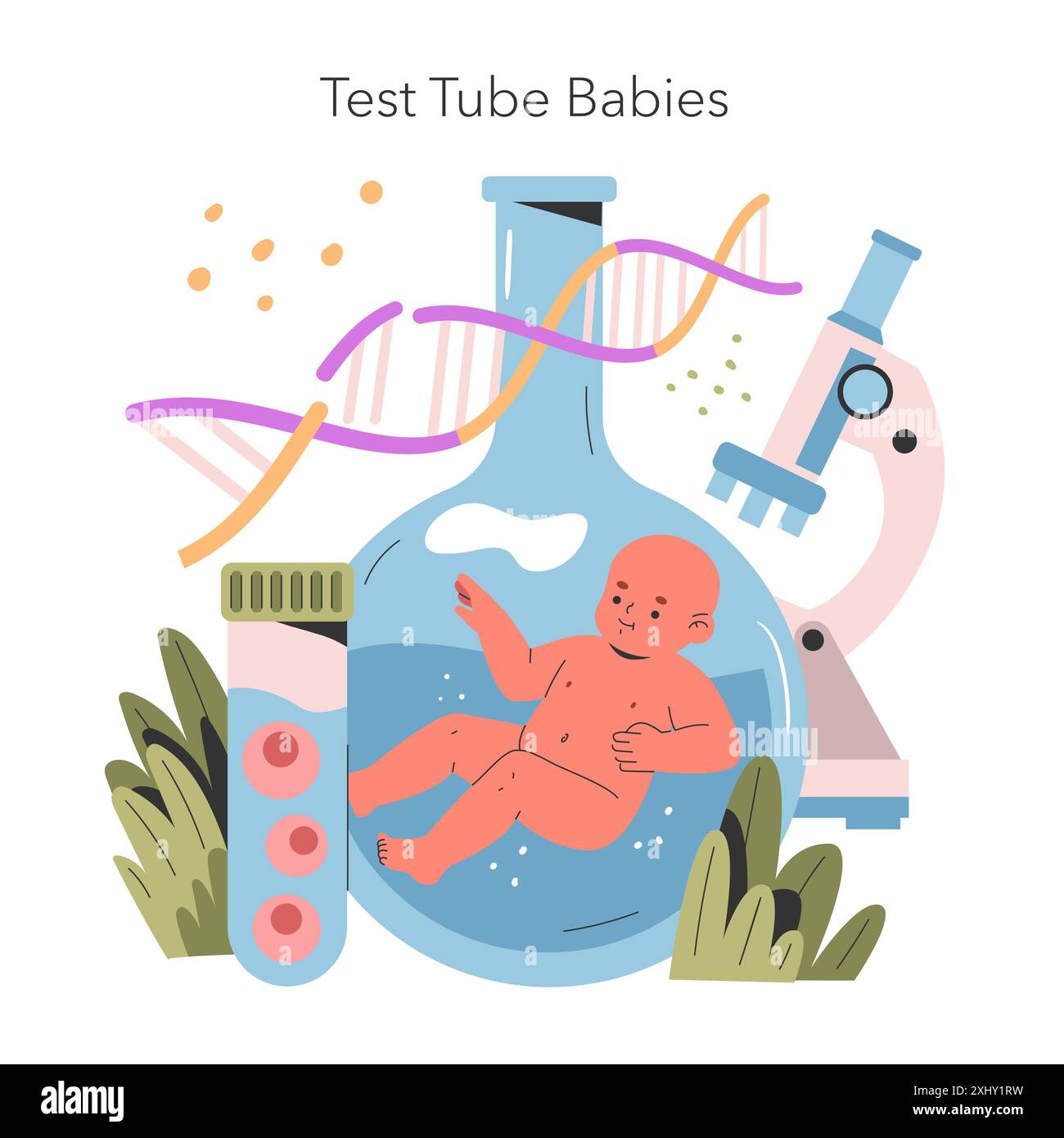 Test tube baby clinic hi-res stock photography and images
