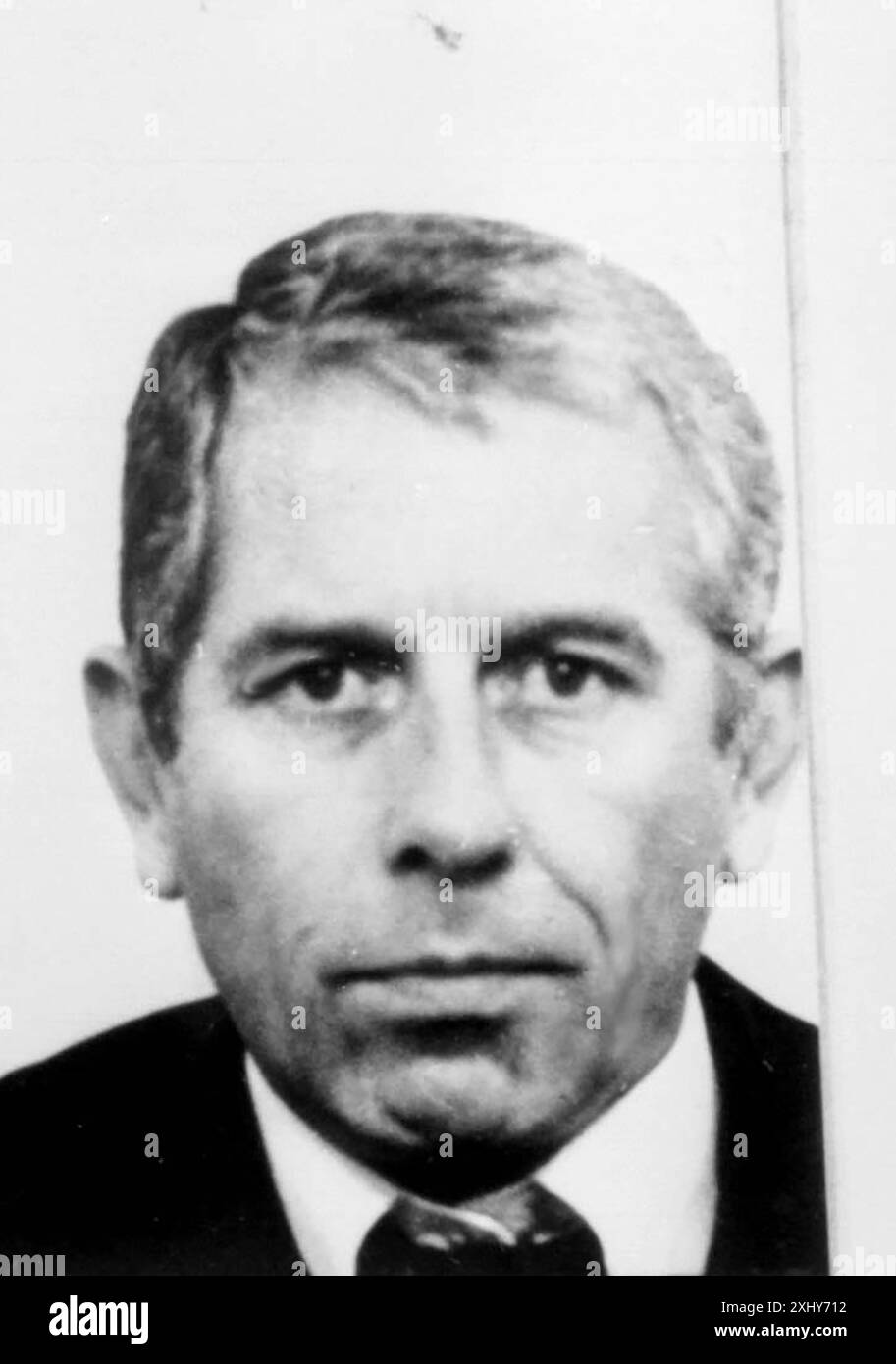 John Leonard Lloyd, 51, is suspected of handling £17.3m of the £26m stolen in the Brink's-Mat robbery at Heathrow Airport in 1983. Stock Photo