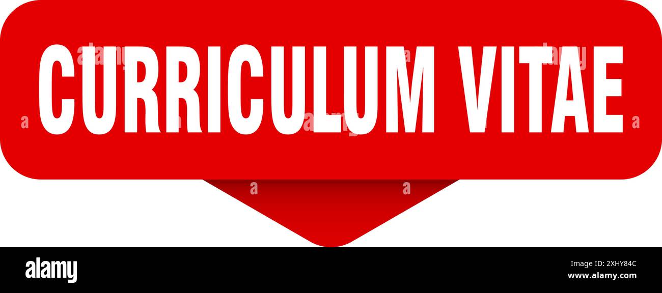 curriculum vitae sticker. curriculum vitae sign on transparent ...