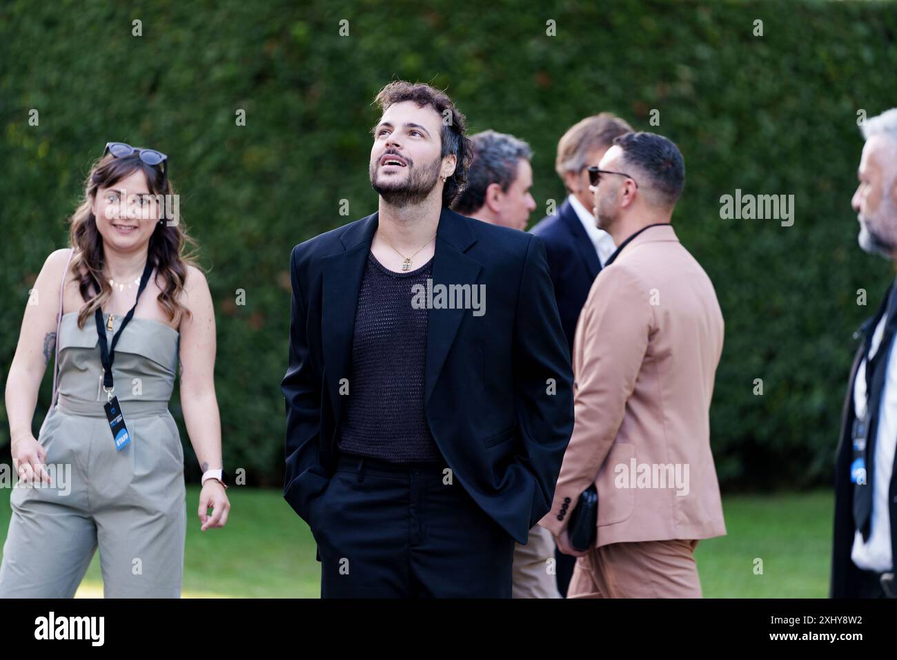 ROME, ITALY - JULY 15: Guglielmo Scilla attends the photocall of Prime Video 2024 at Villa Miani in Rome(ph: Giovanna Onofri) Stock Photo